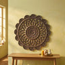 Farris Brown round mdf wall panel carved L