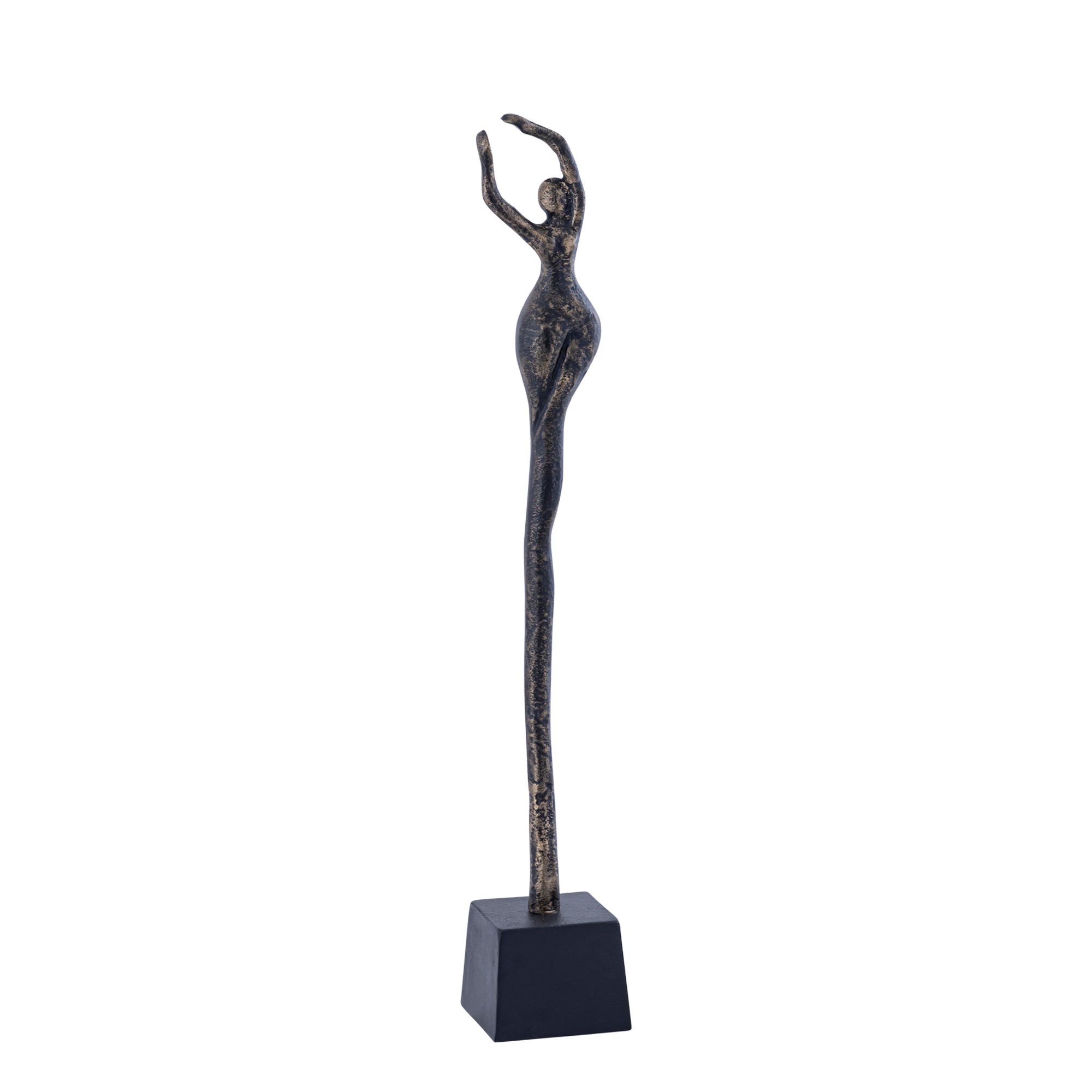 Ciwan Antique Brass alu casted women statue A