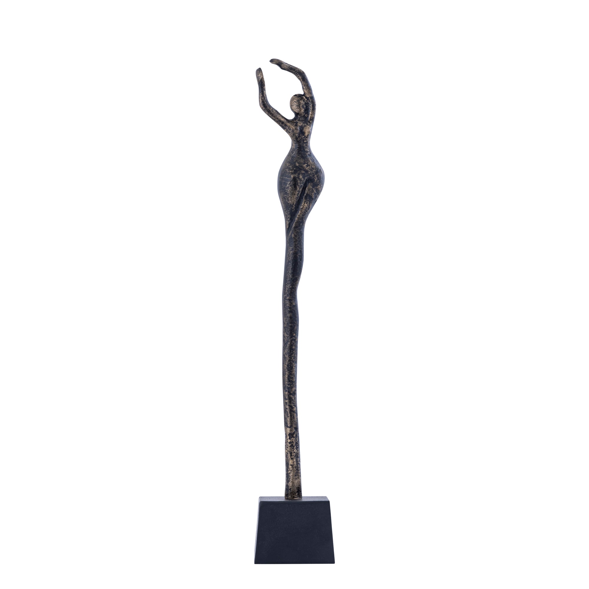 Ciwan Antique Brass alu casted women statue A