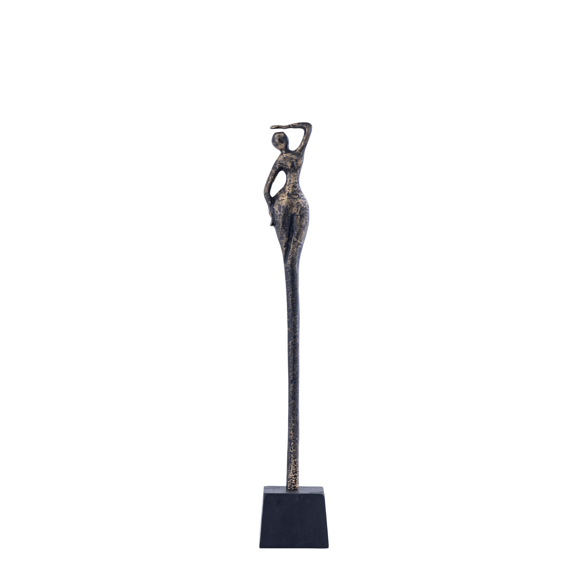 Ciwan Antique Brass alu casted women statue B
