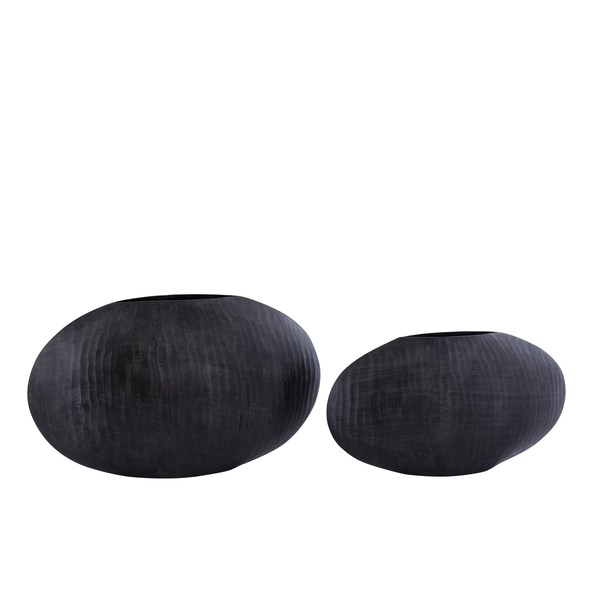 Jowad Pot en métal - Gris