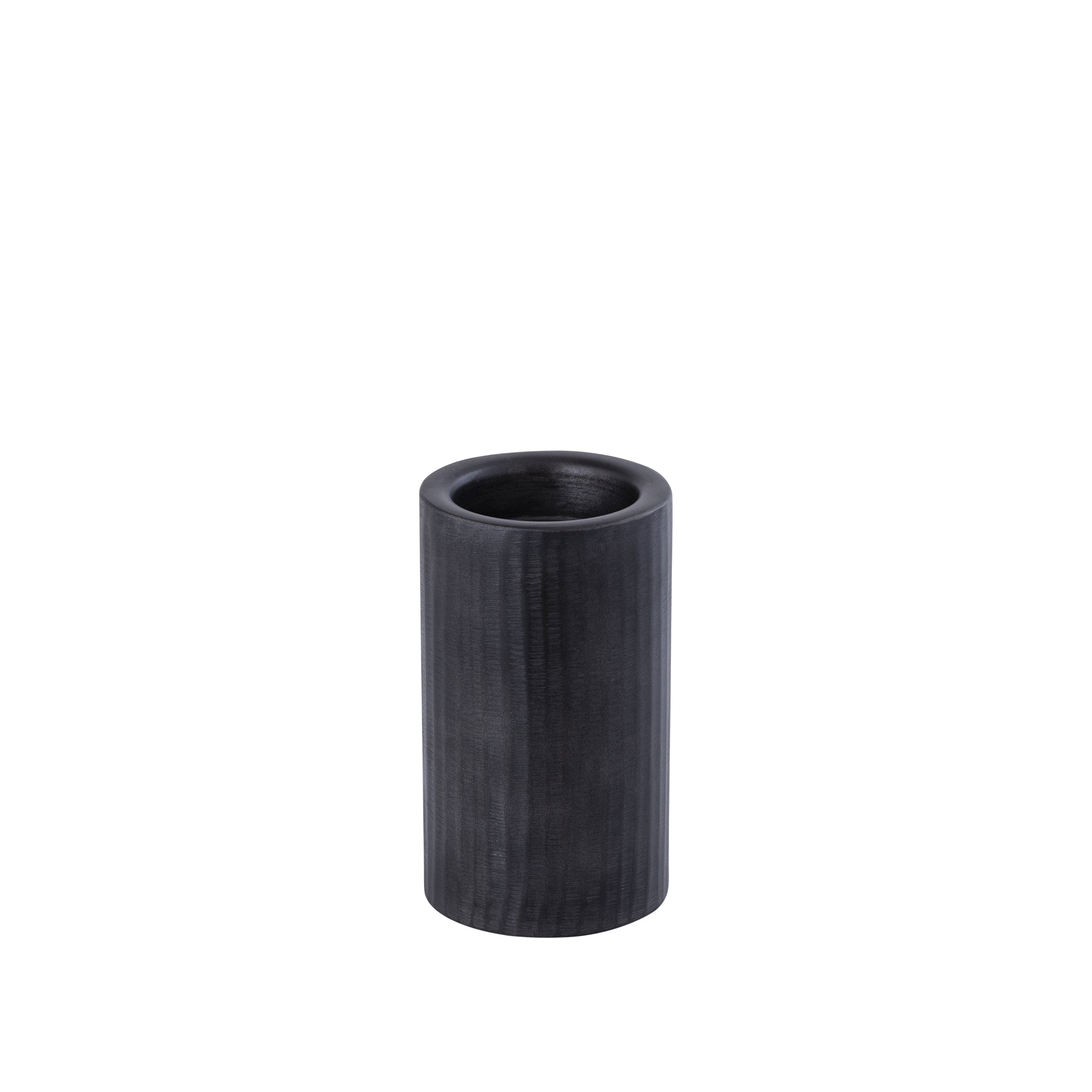 Jowad Chandeliers en métal — Graphite Alu Candle Holder Rib - Gris