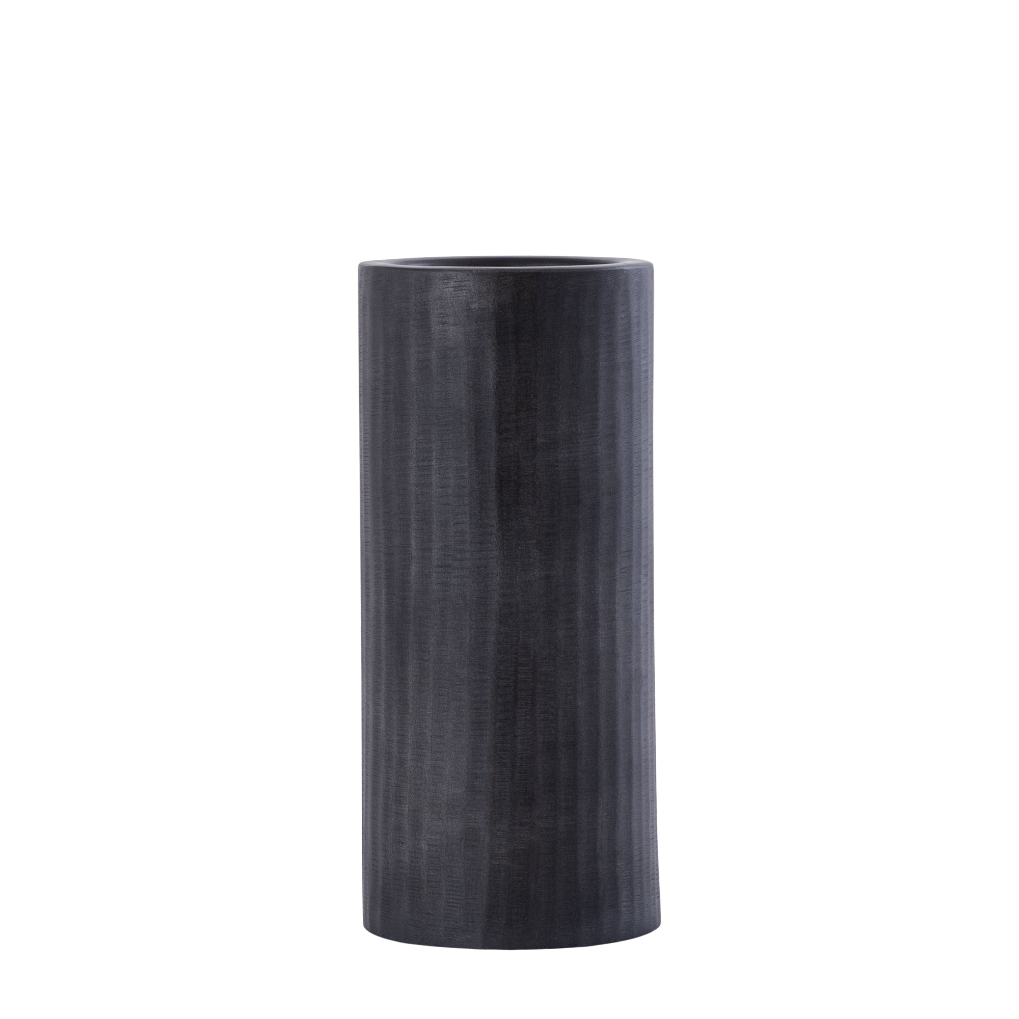 Jowad Chandeliers en métal — Graphite Alu Candle Holder Rib - Gris