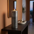 Chandelier Jowad — Métal Graphite Aluminium Rib