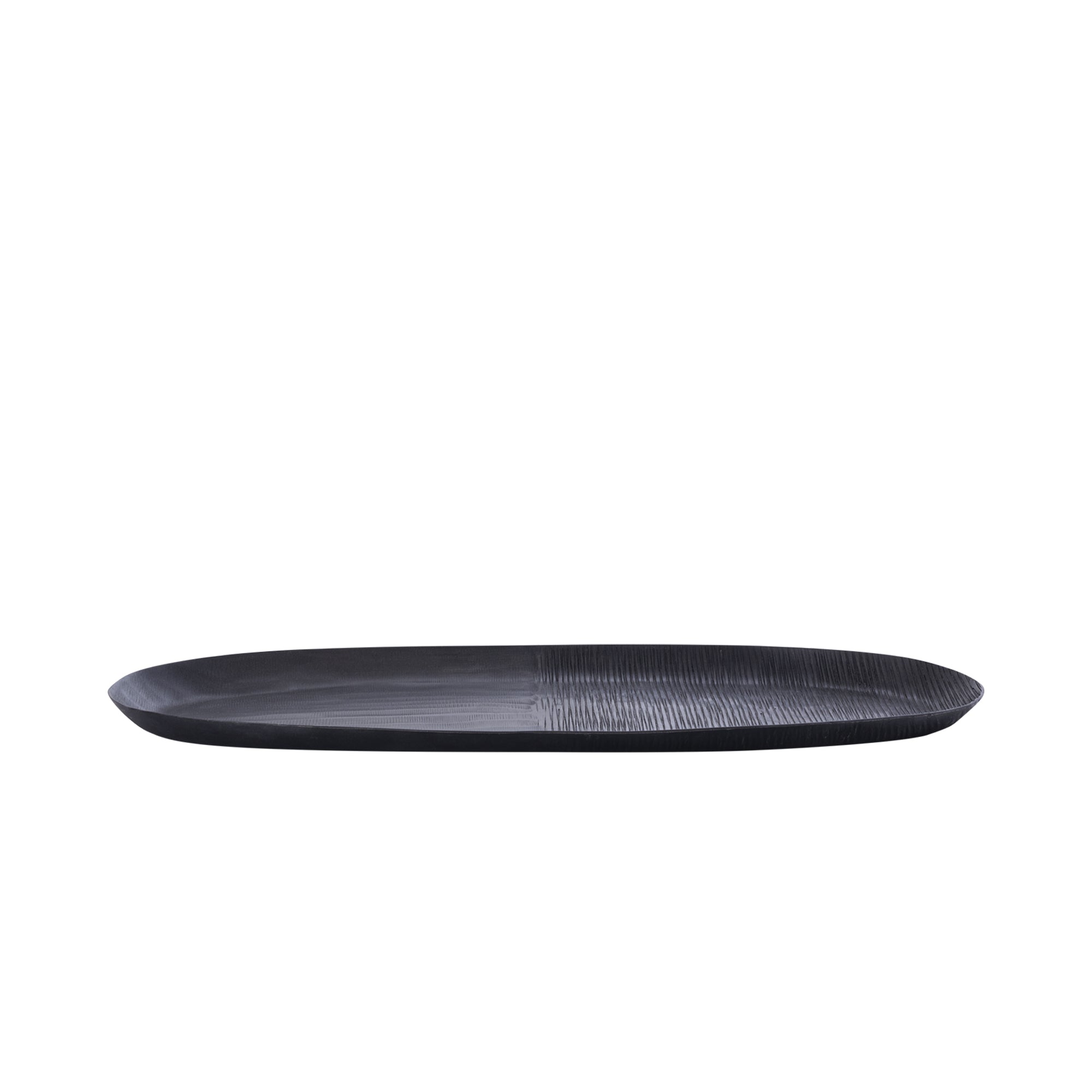 Jowad Graphite alu sheet bowl ribbed oval S