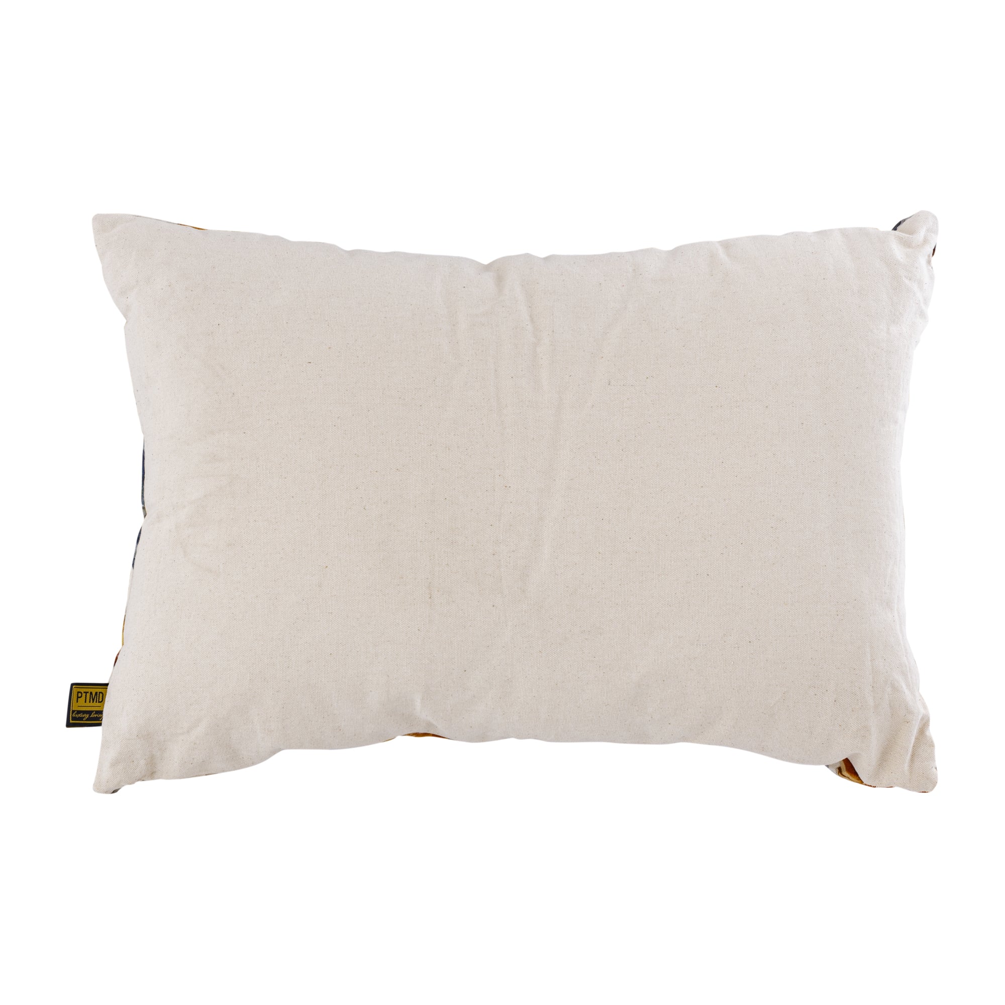 Helenor Natural rectangle cotton cushion flowers Naturel — Housse de coussin — vue 3 | Häus