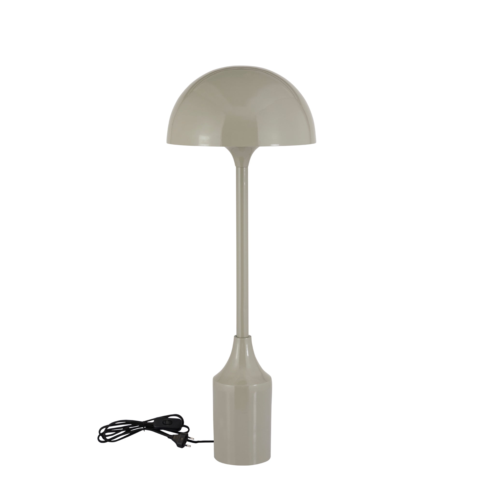 Tanaiya Lampes de table en fer - Crème