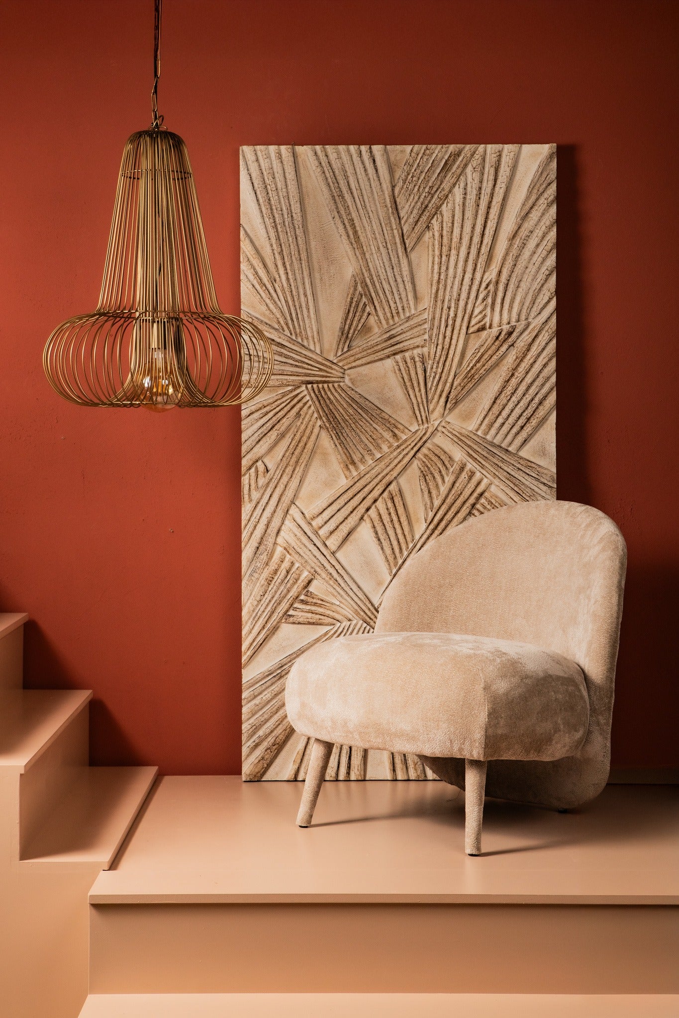 Aluesi Lustres en fer - Bronze