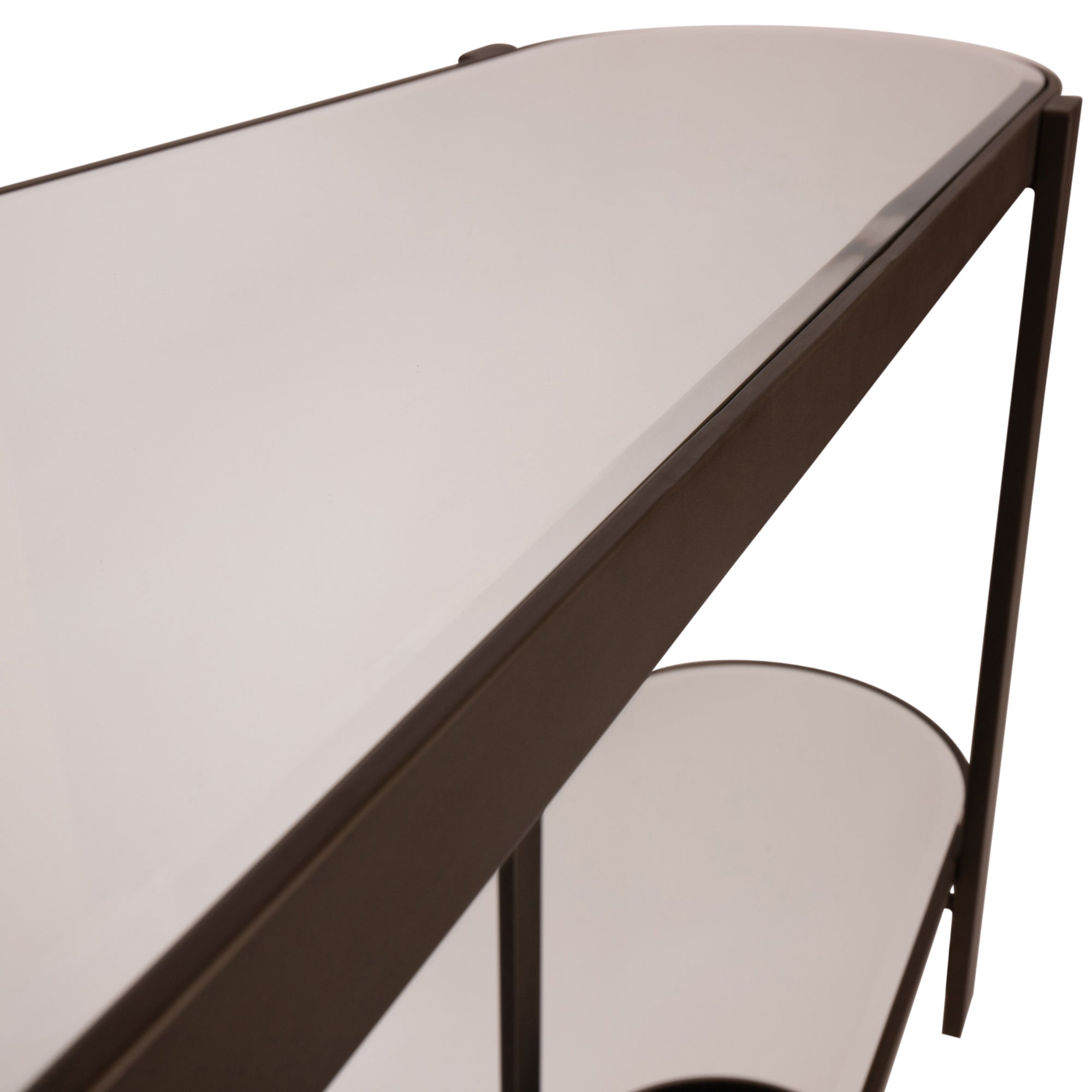Yozan Console table mirror metal legs - Photo 7
