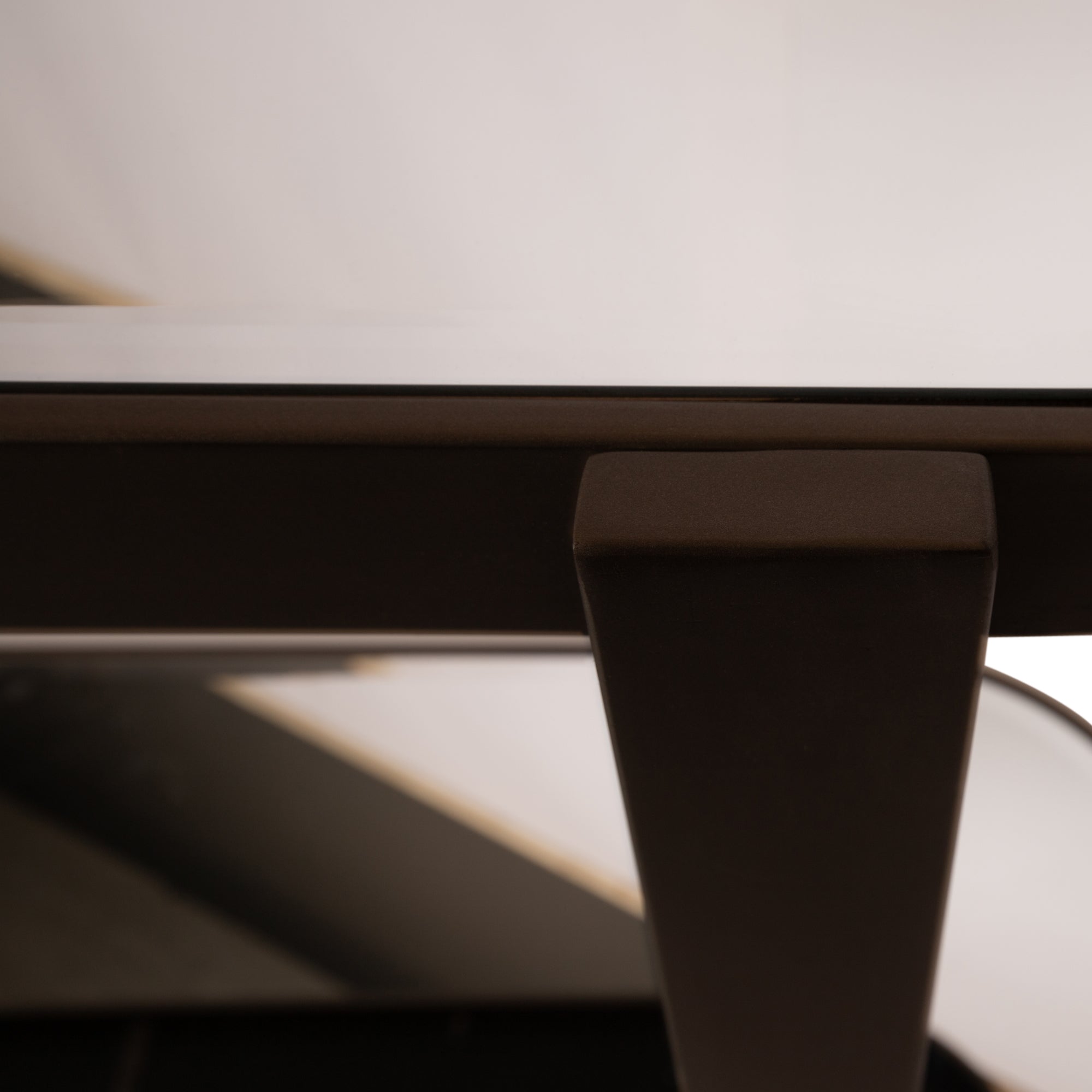 Yozan Console table mirror metal legs - Photo 6