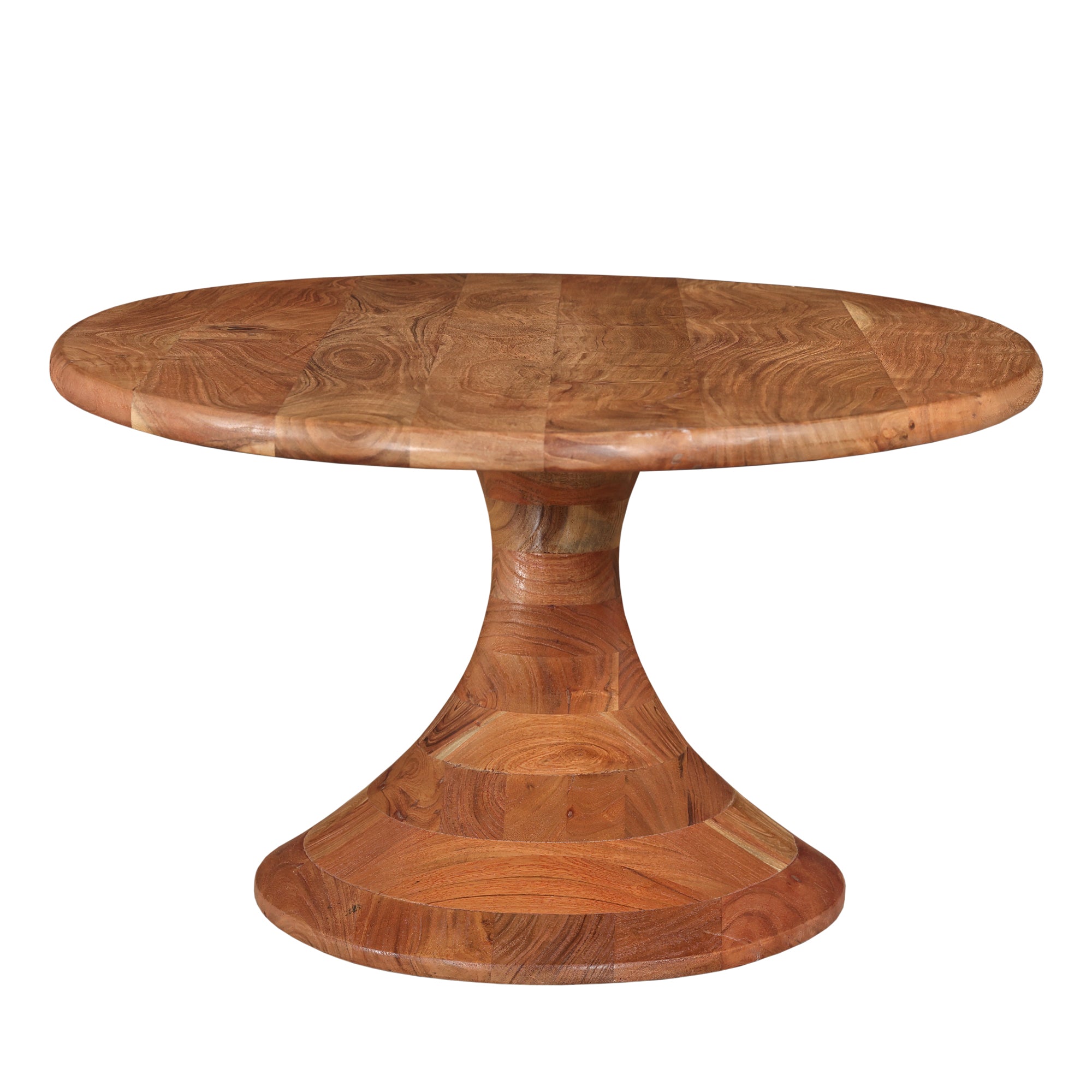 Nemo natural acacia wooden dining table oval 220cm