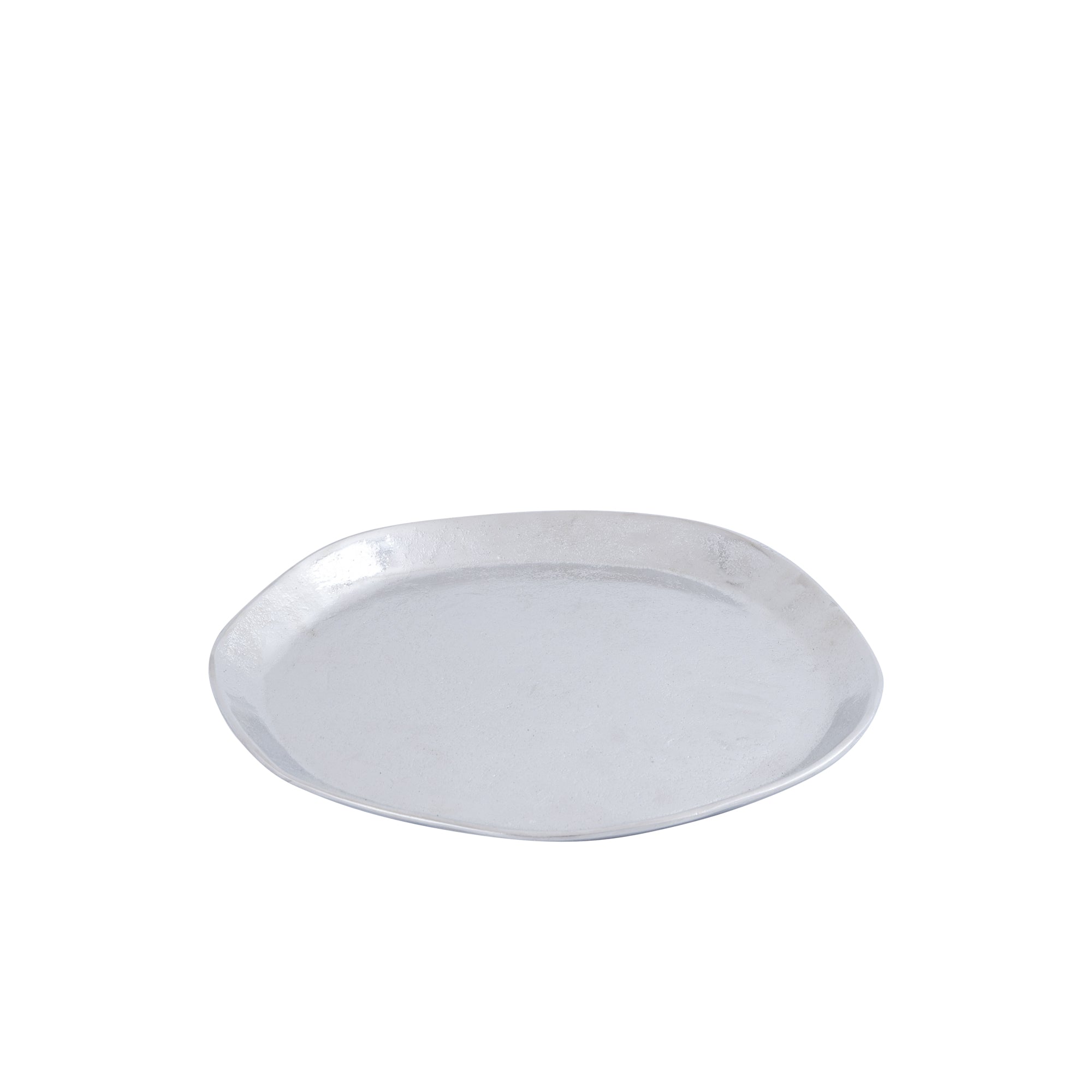 Elzye Silver casted alu round plate medium