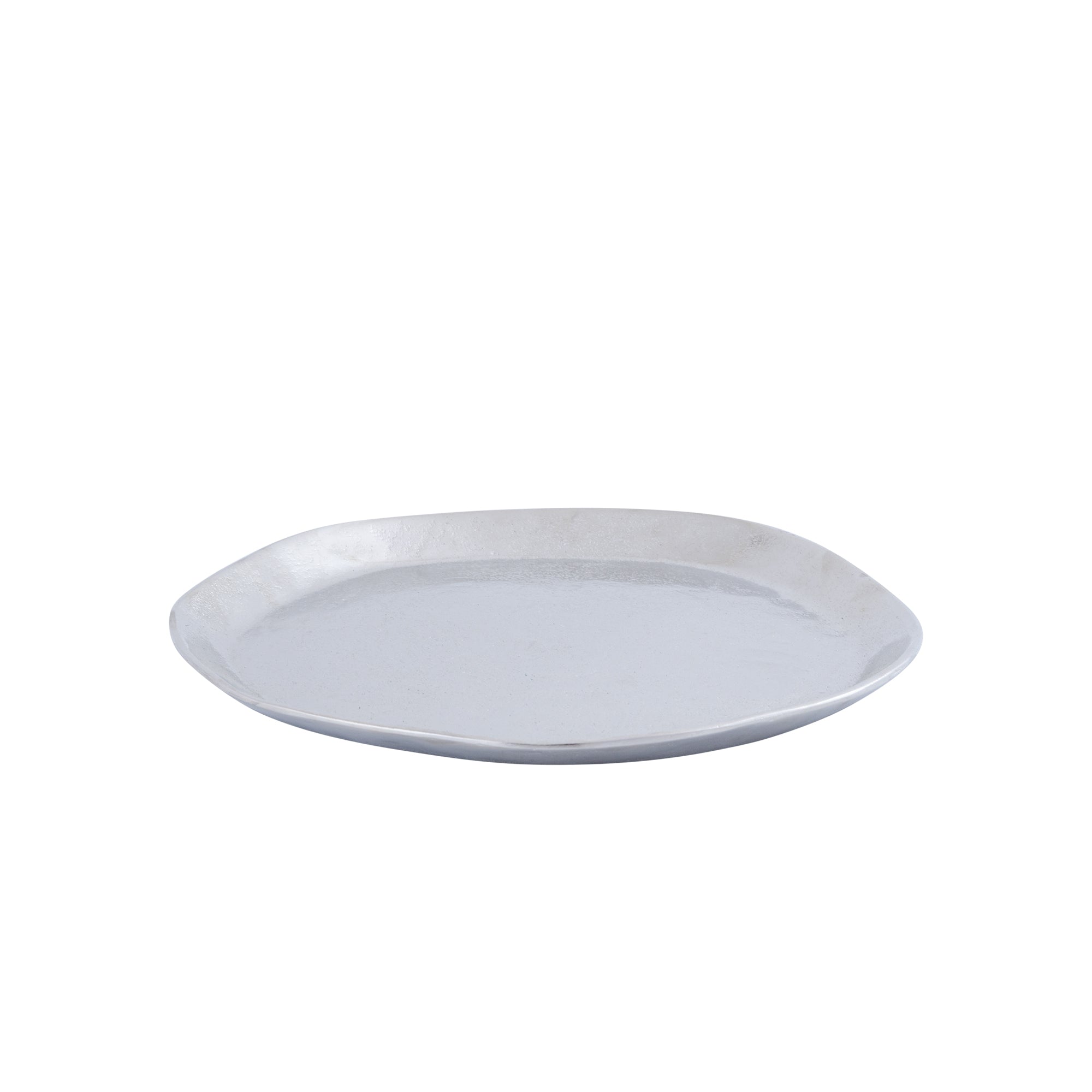 Elzye Silver casted alu round plate medium