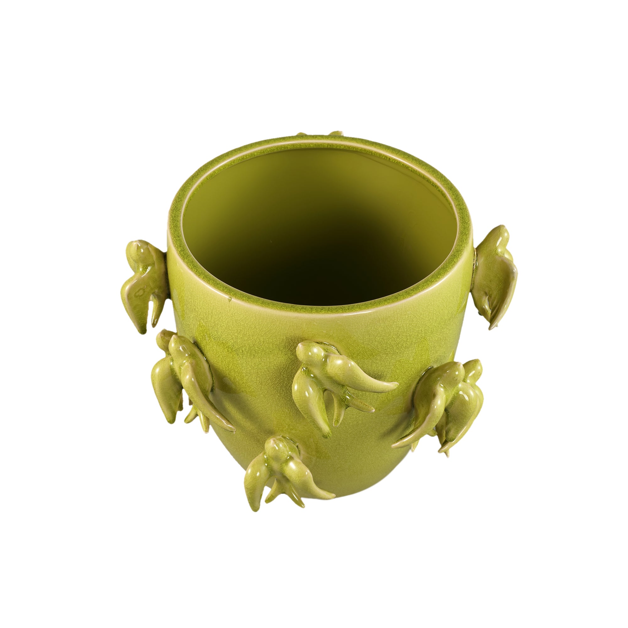 Pot Emmelyn — Céramique — Vert