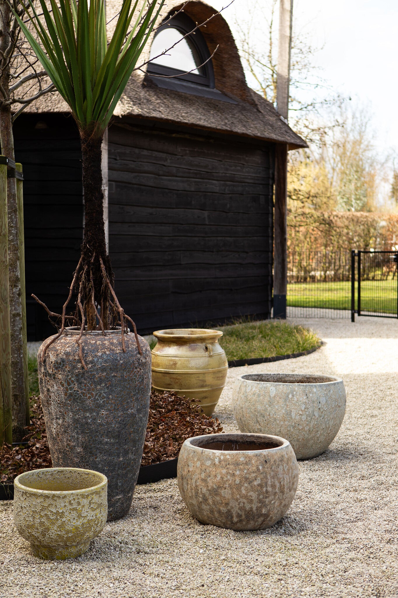 Jossilyn Pot en céramique - Vert