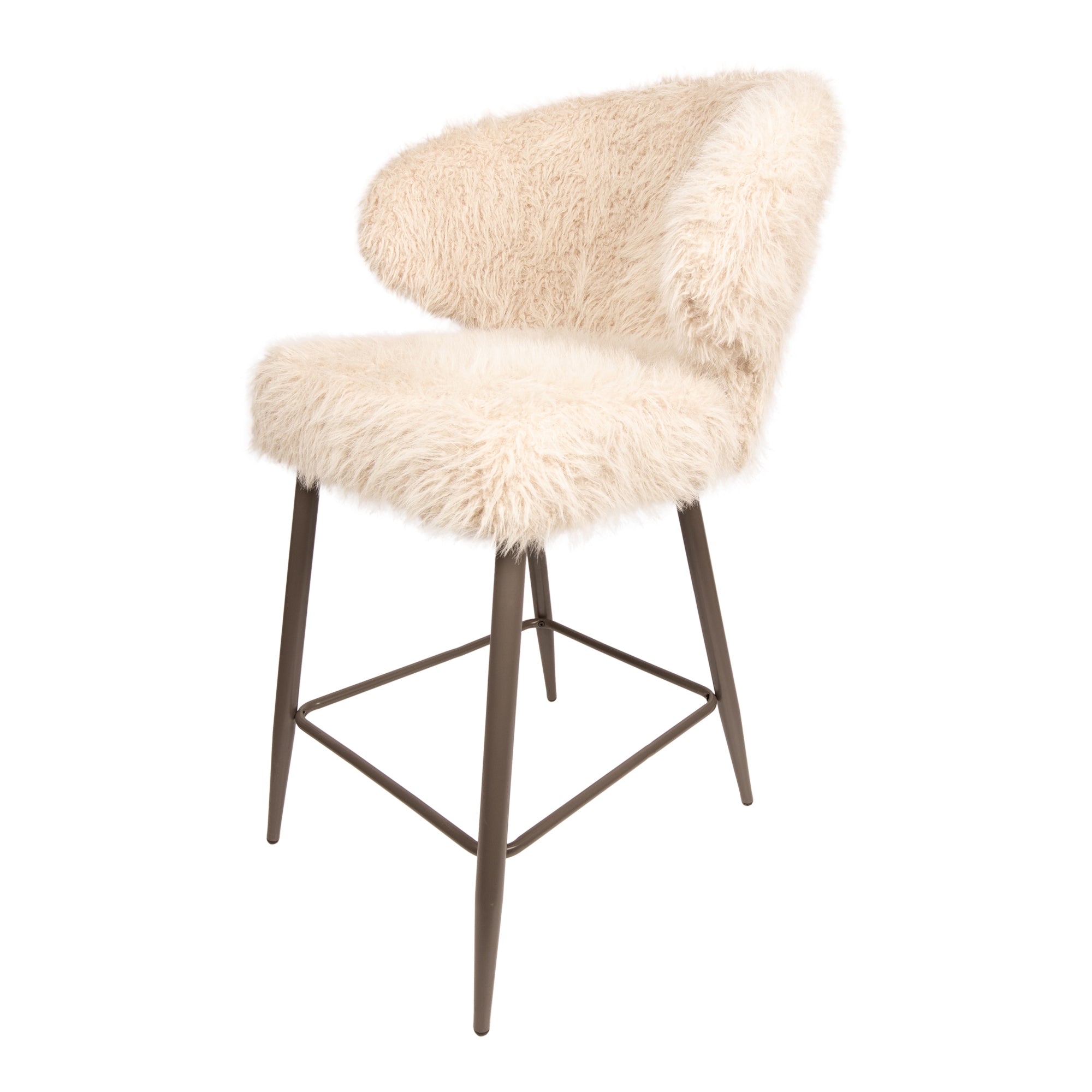 Ares Bar Chair Hair Beige - Photo 5