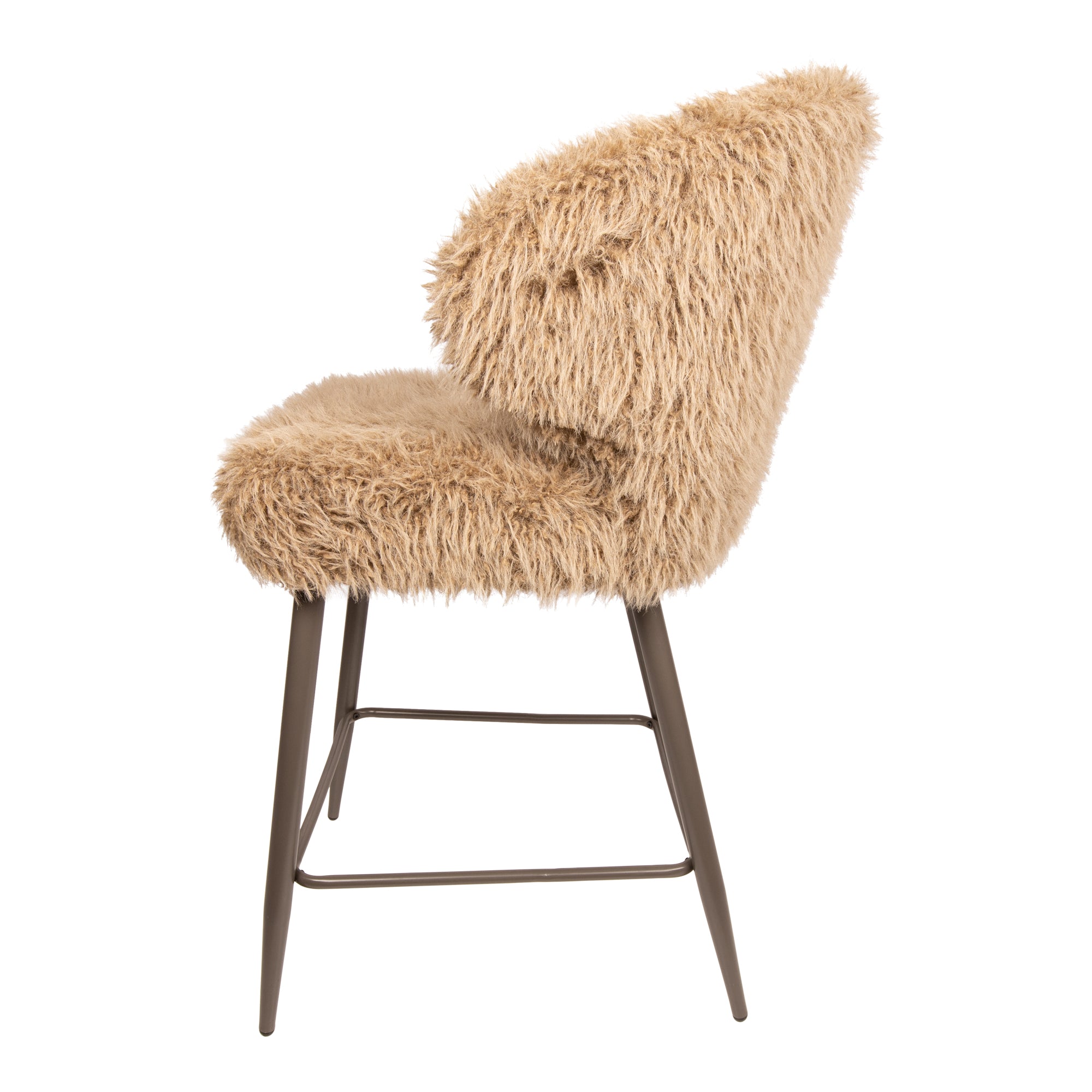 Ares Bar Chair Hair Brown - Photo 9