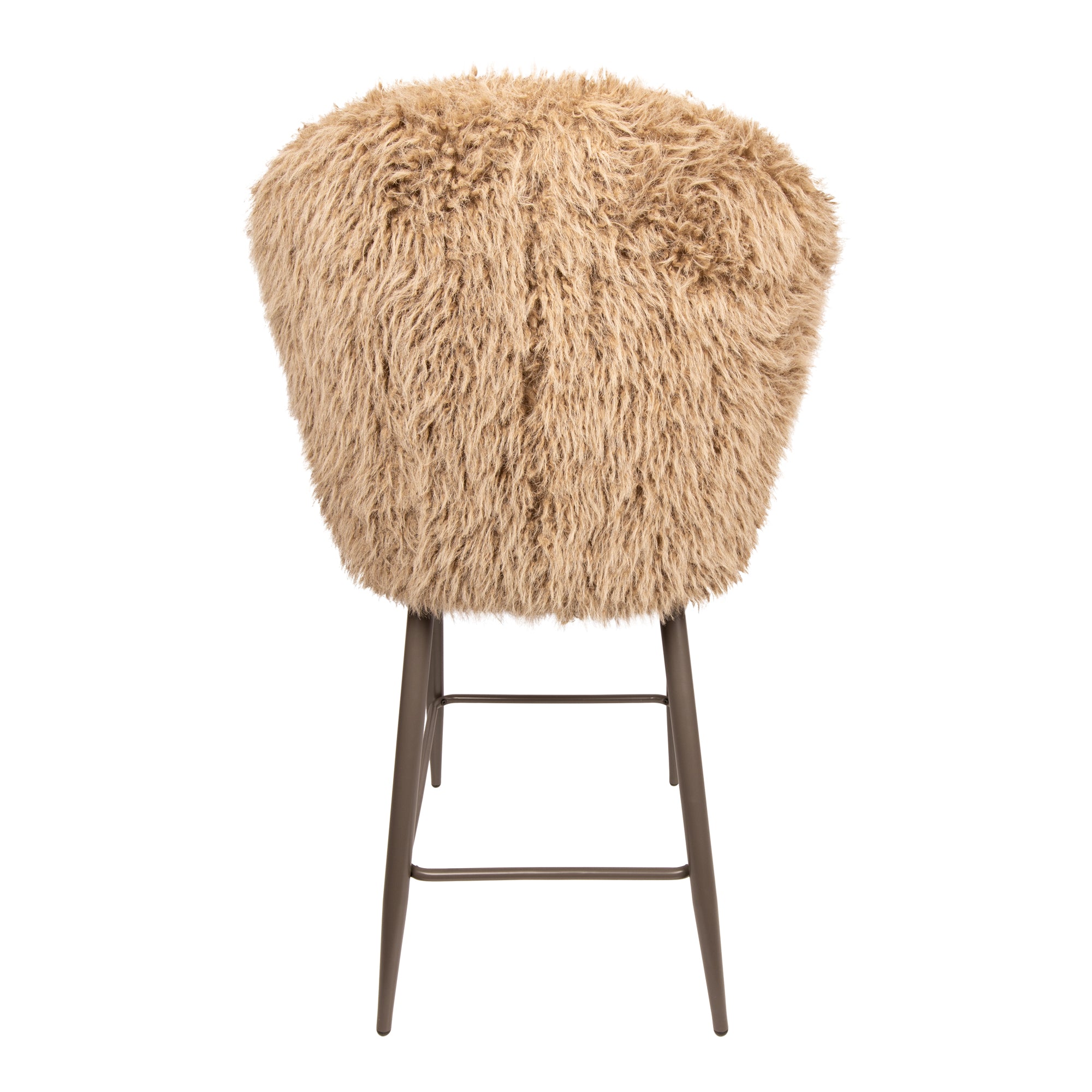 Ares Bar Chair Hair Brown - Photo 5
