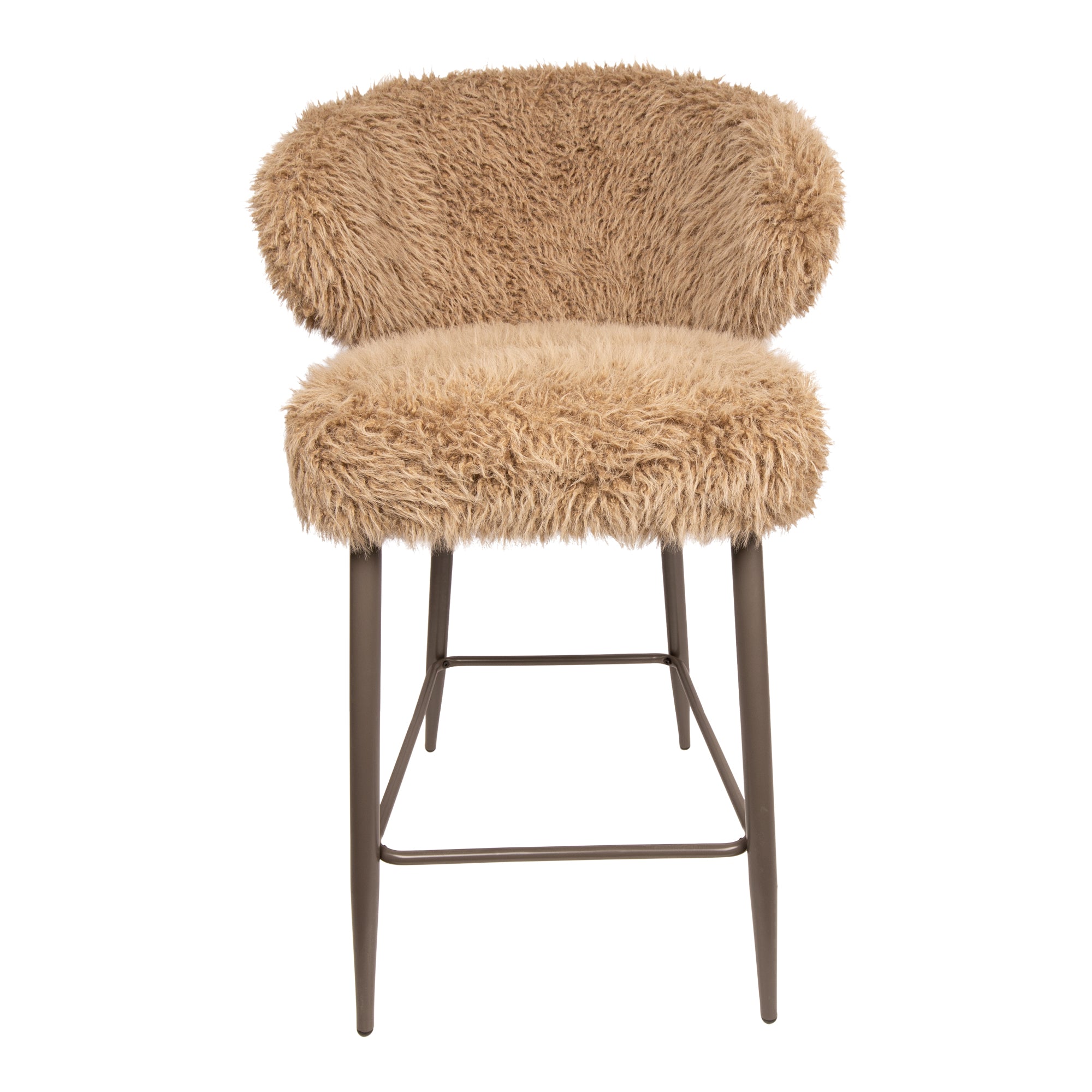 Ares Bar Chair Hair Brown - Photo 11