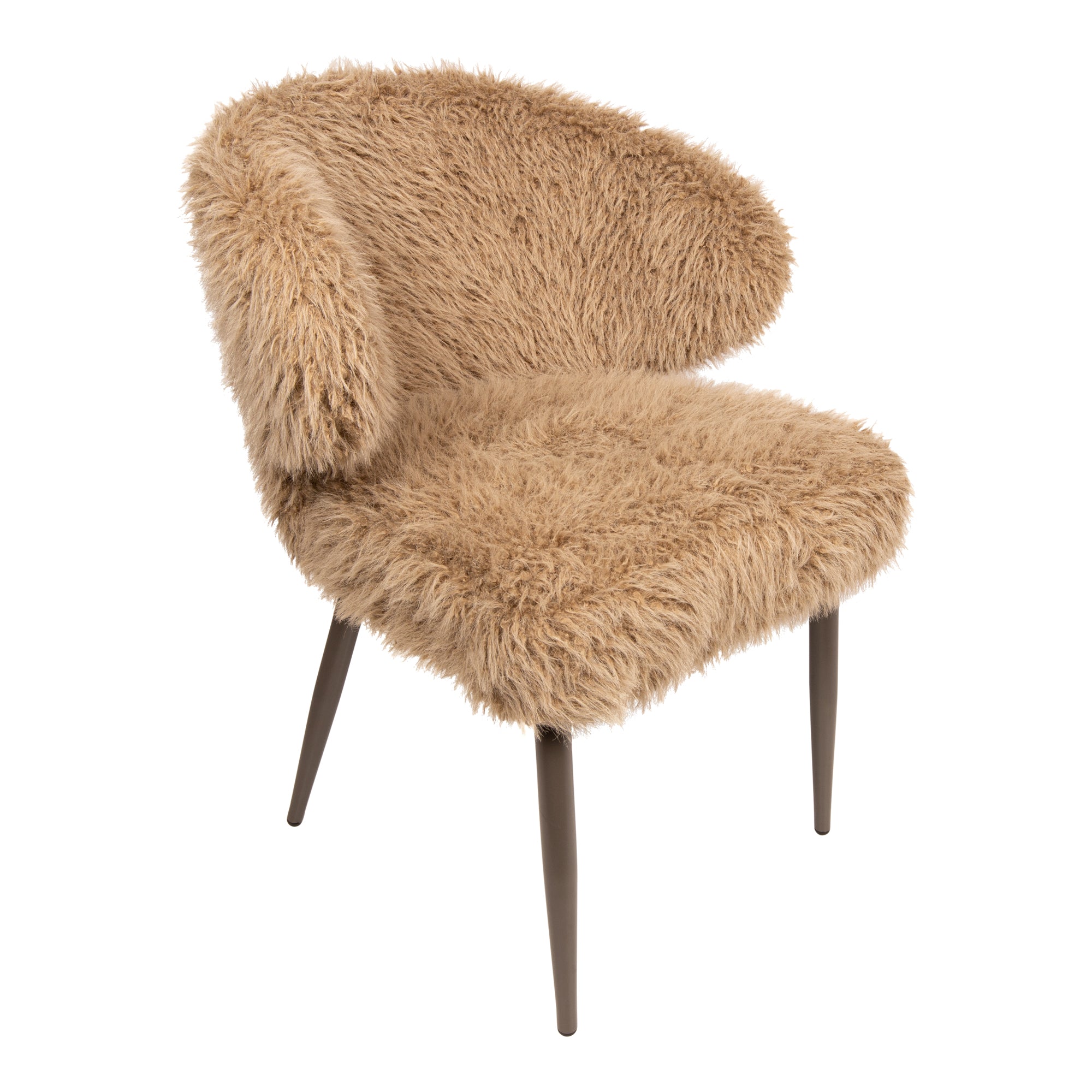 Ares Dining Chair Hair Brown - Photo 7