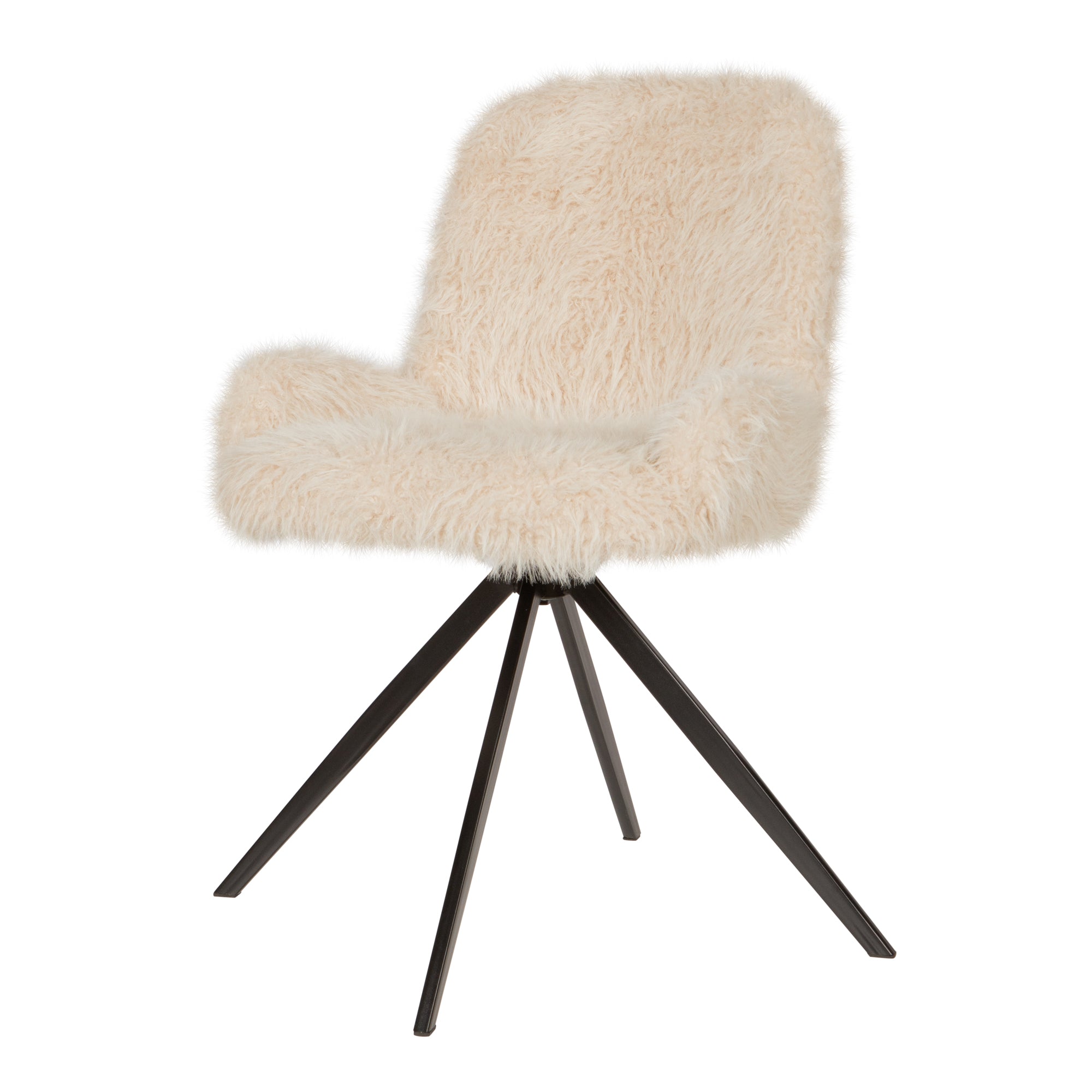 Leander Dining Chair Hair Beige - Photo 5