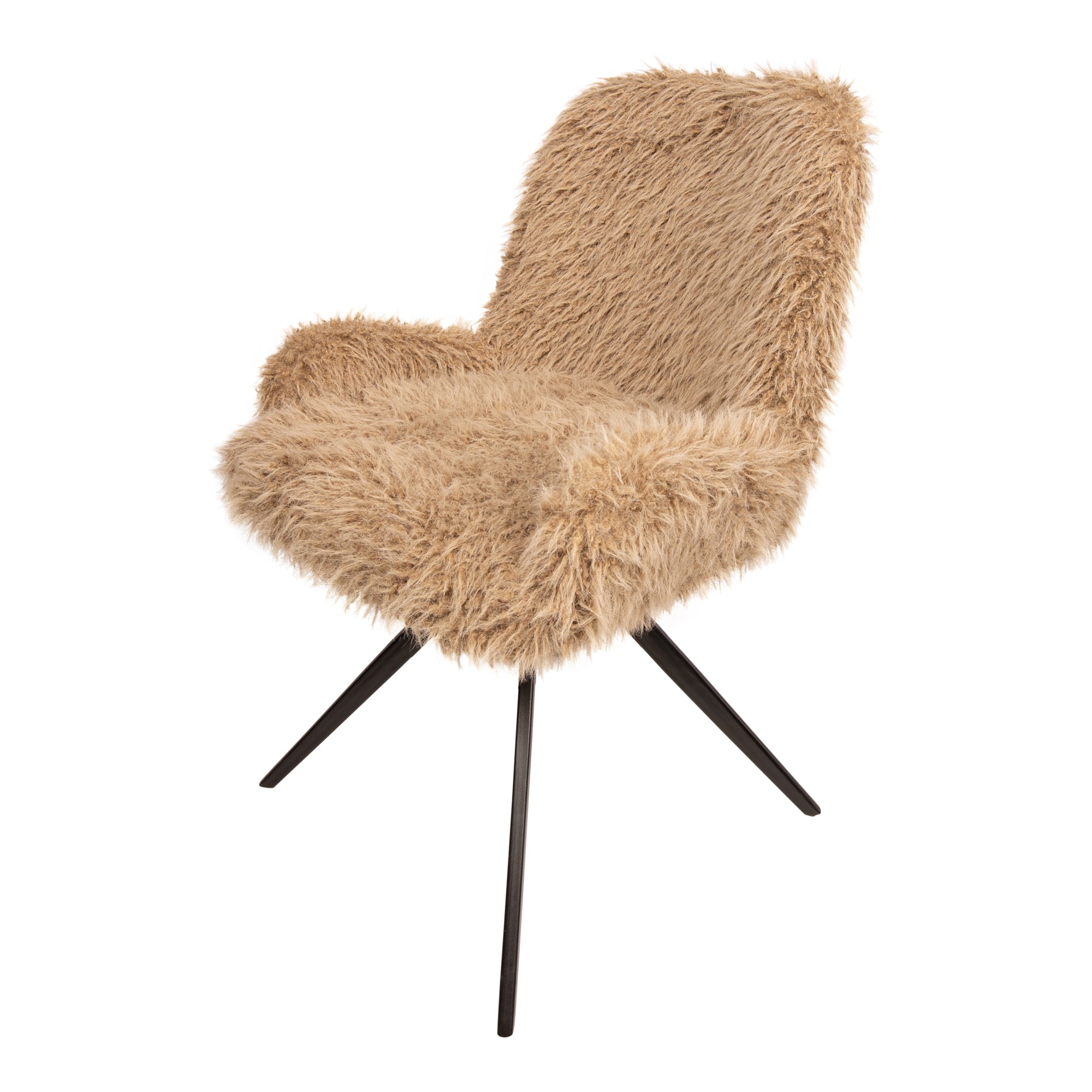 Leander Dining Chair Hair Brown - Photo 2