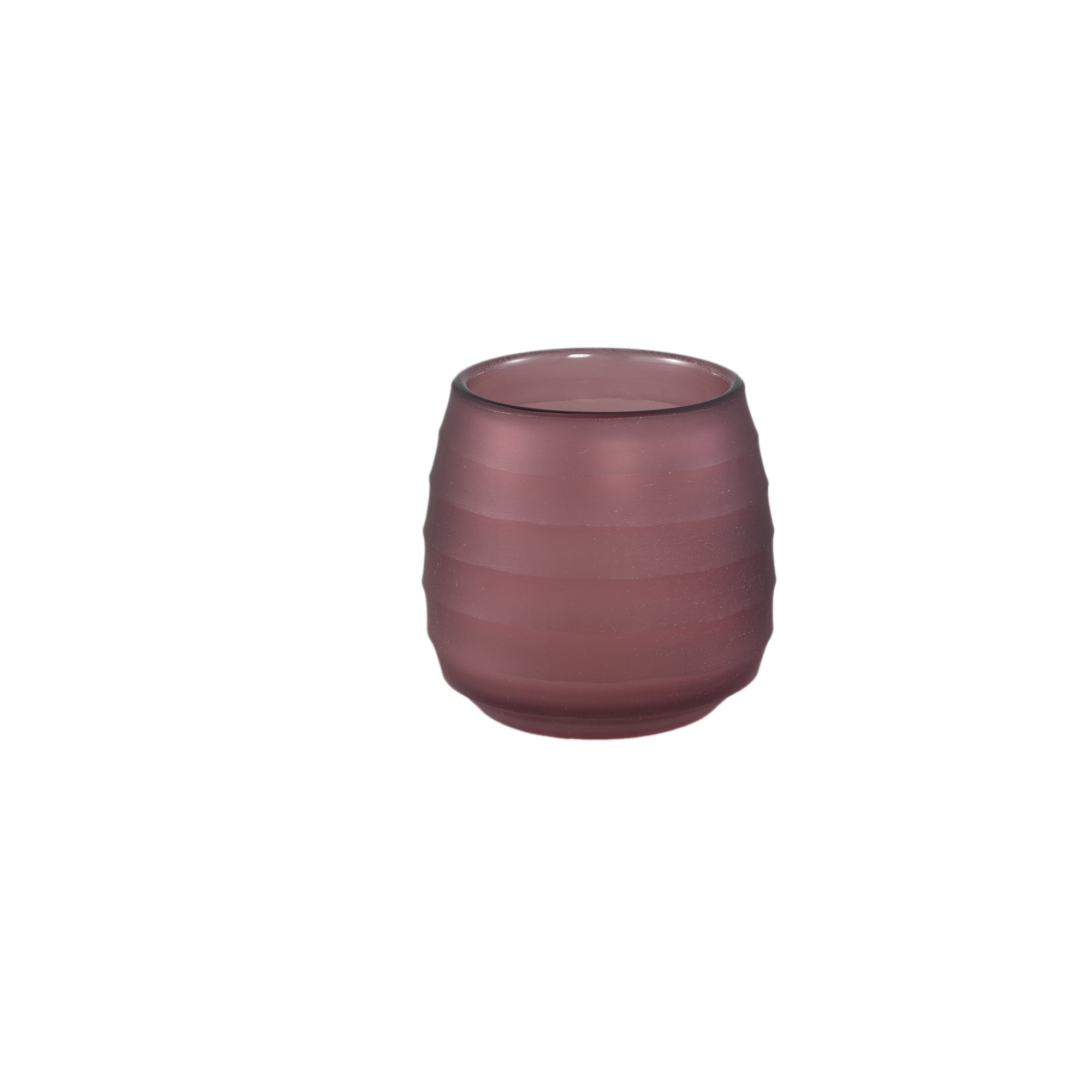 Nadah Photophores en verre - Rose