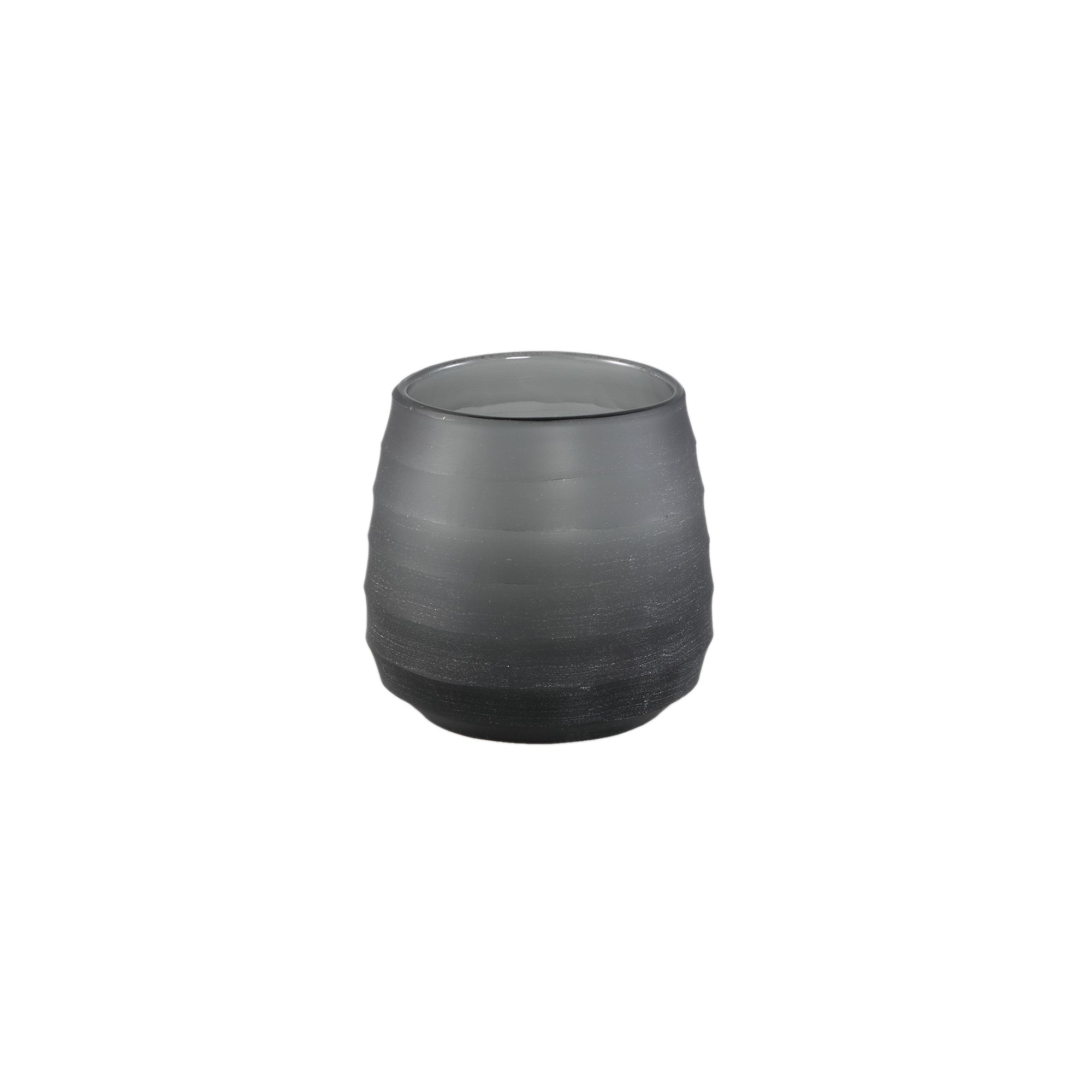Nadah Photophores en verre - Gris