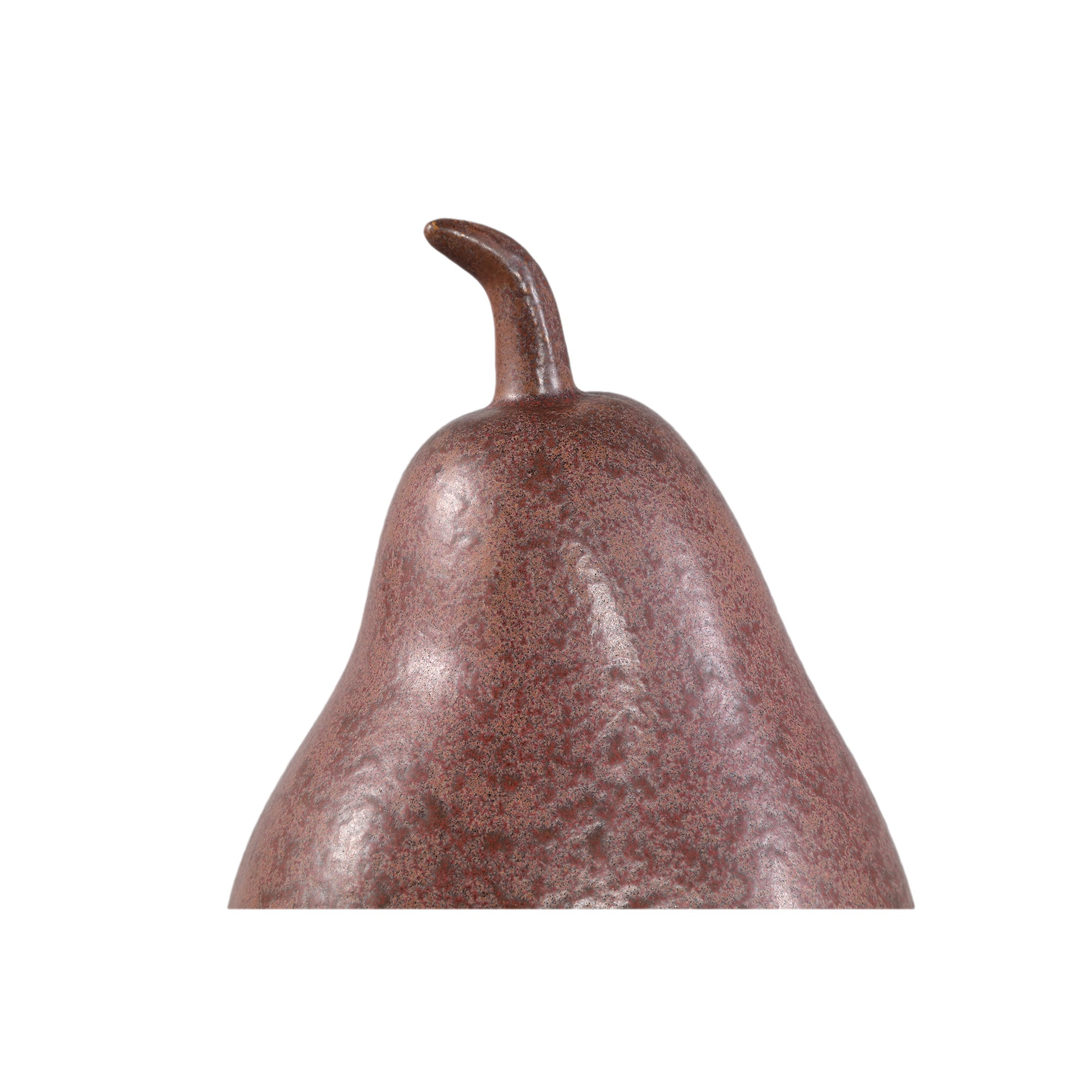 Sydny Brown ceramic pear shaped statue