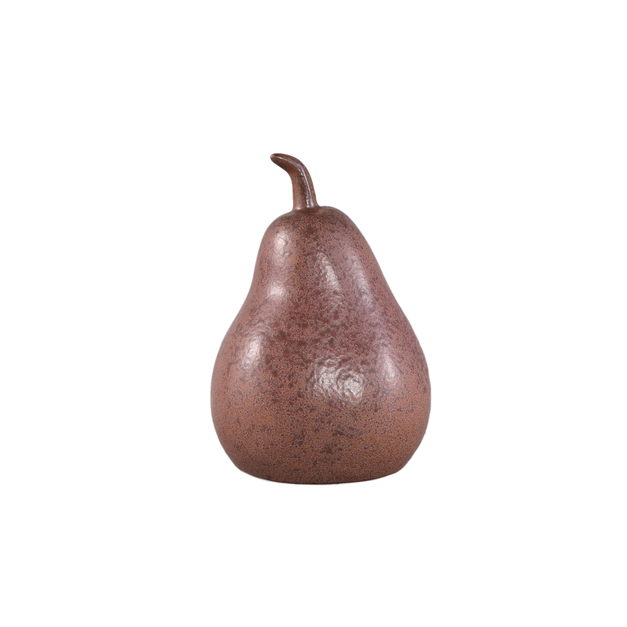 Sydny Brown ceramic pear shaped statue