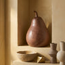 Sydny Brown ceramic pear shaped statue
