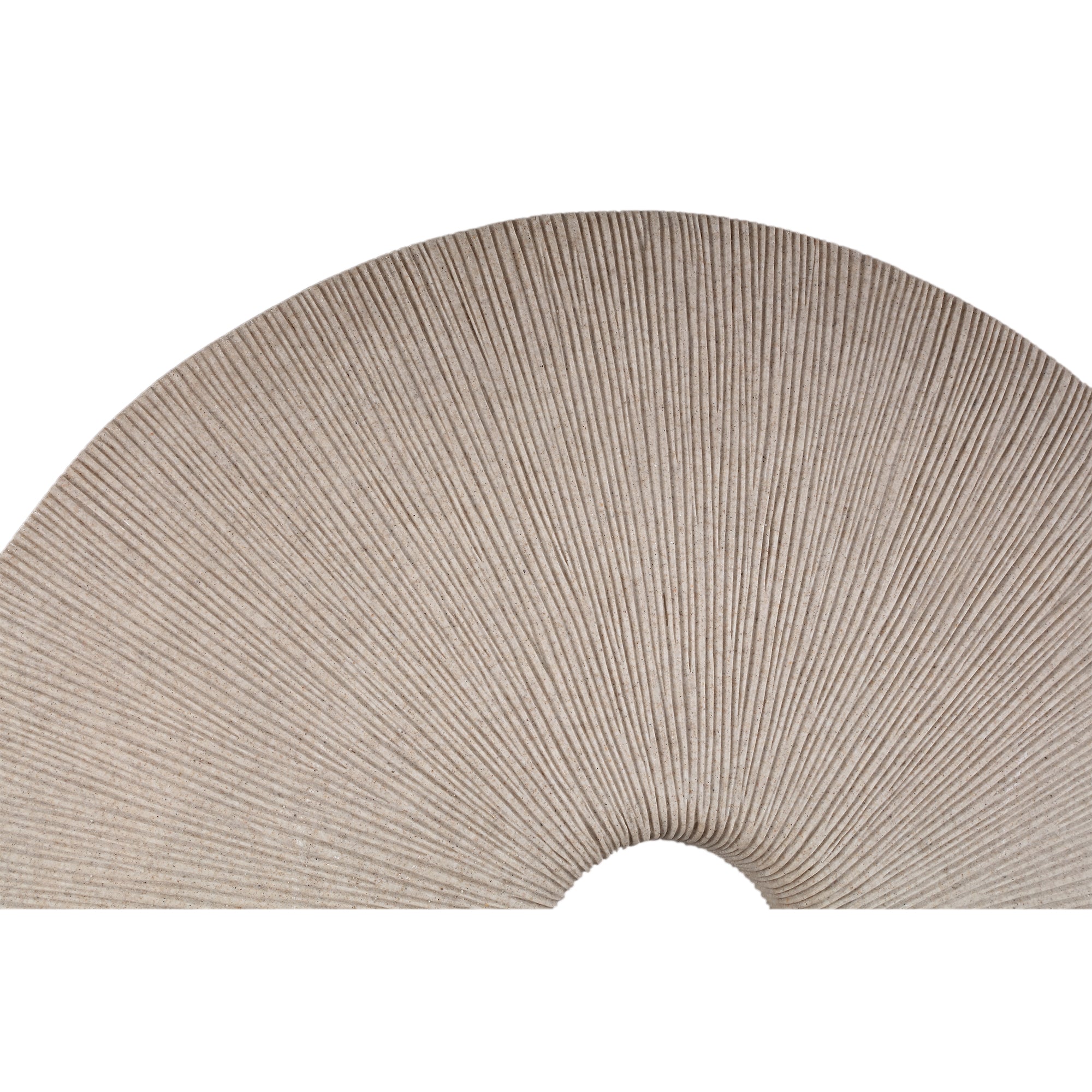 Kathelle Cream poly round sandstone wallpanel L