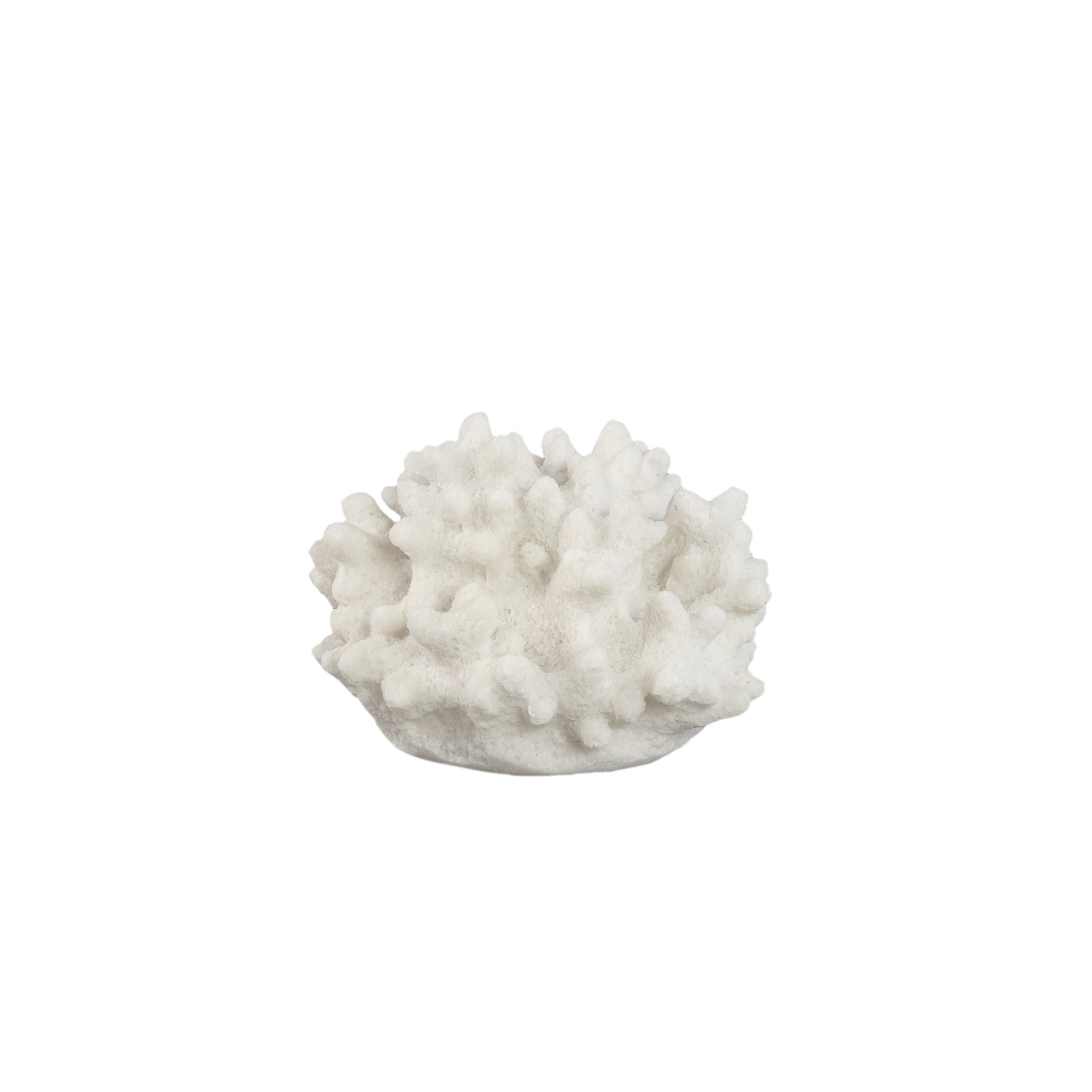 Graeme Lampes LED en poly — Round Coral Led Lamp Small - Blanc