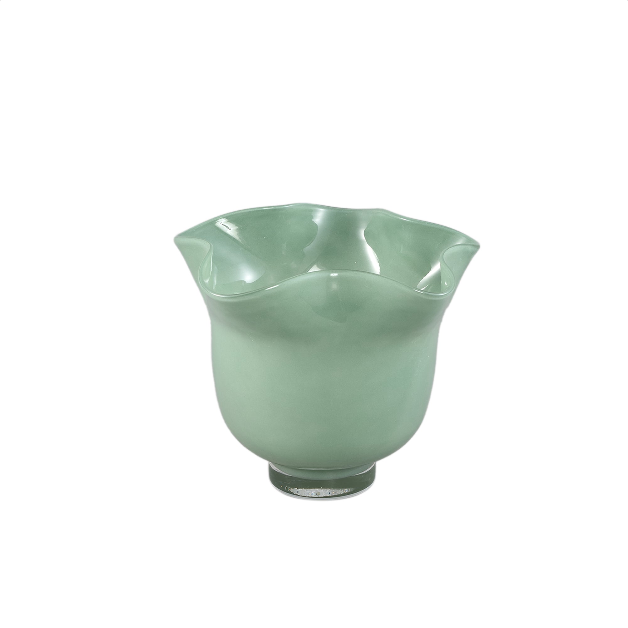 Macarena Bougeoirs en verre - Vert