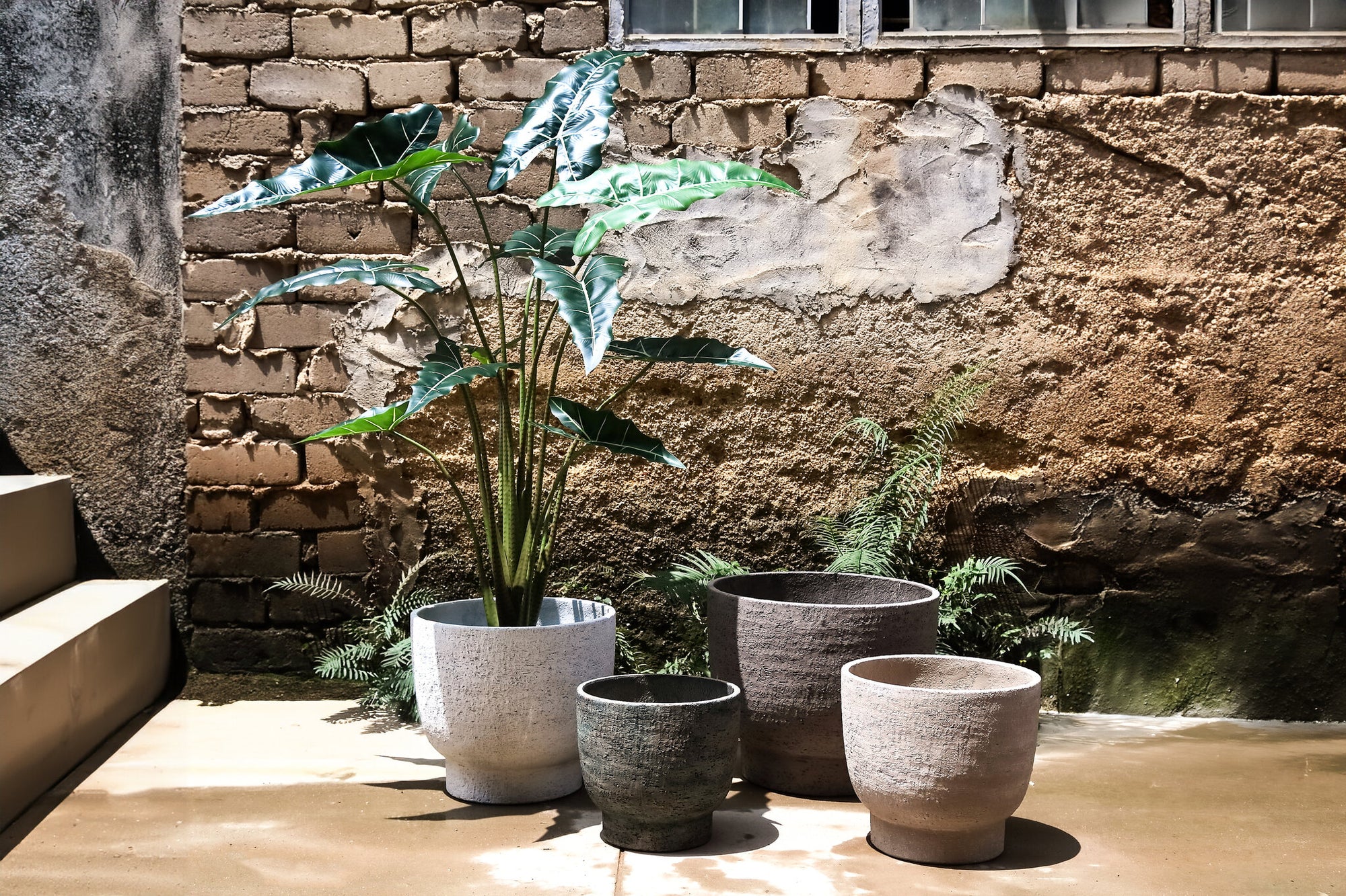 Pot Pride — Ciment — Set complet