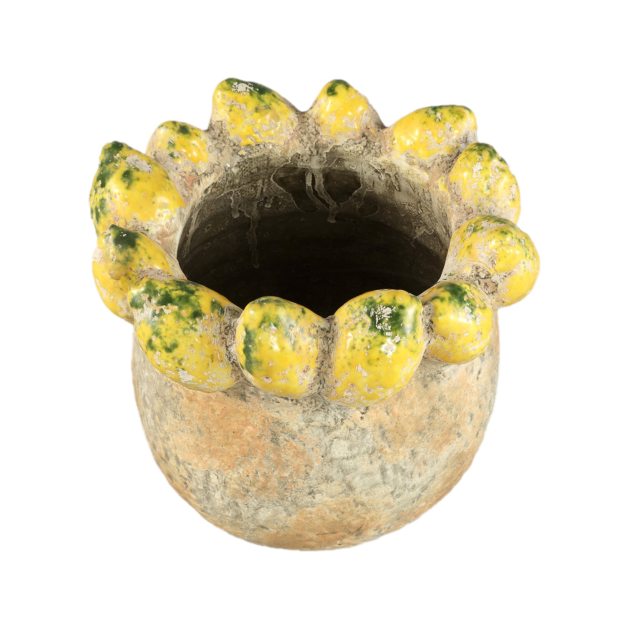 Fruitsy Pot en céramique - Jaune