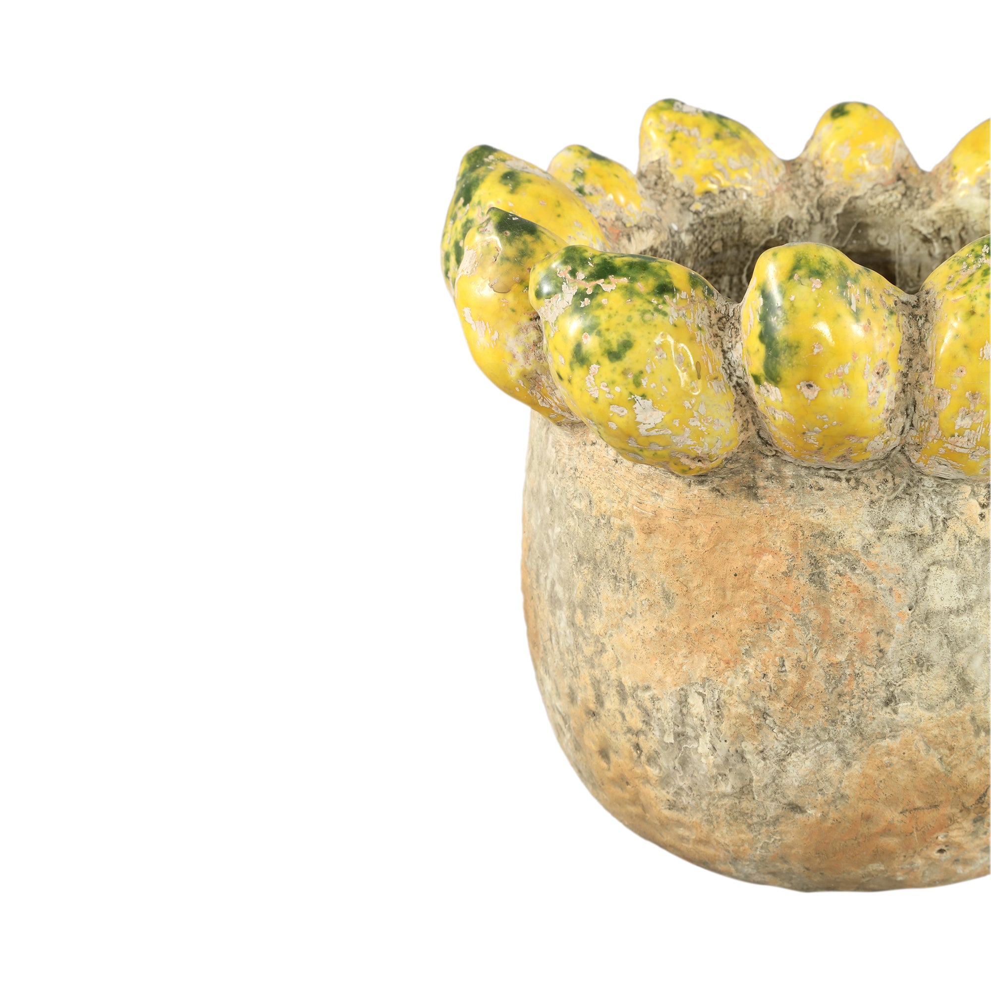 Fruitsy Pot en céramique - Jaune