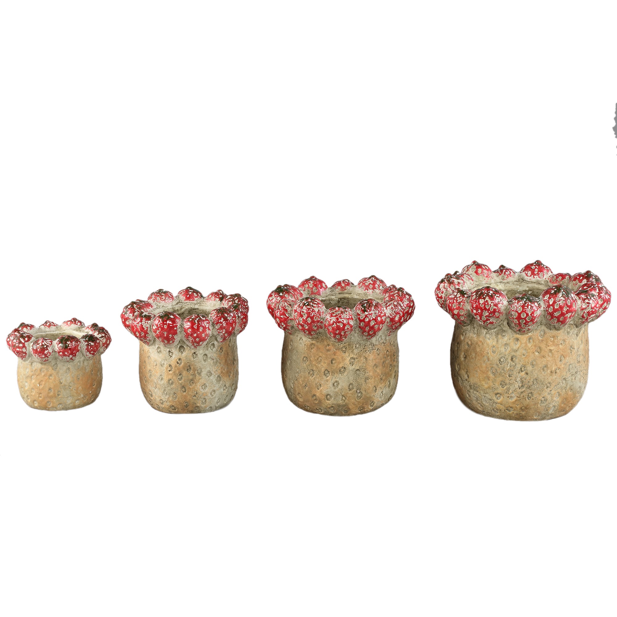 Fruitsy Pot en céramique - Rouge