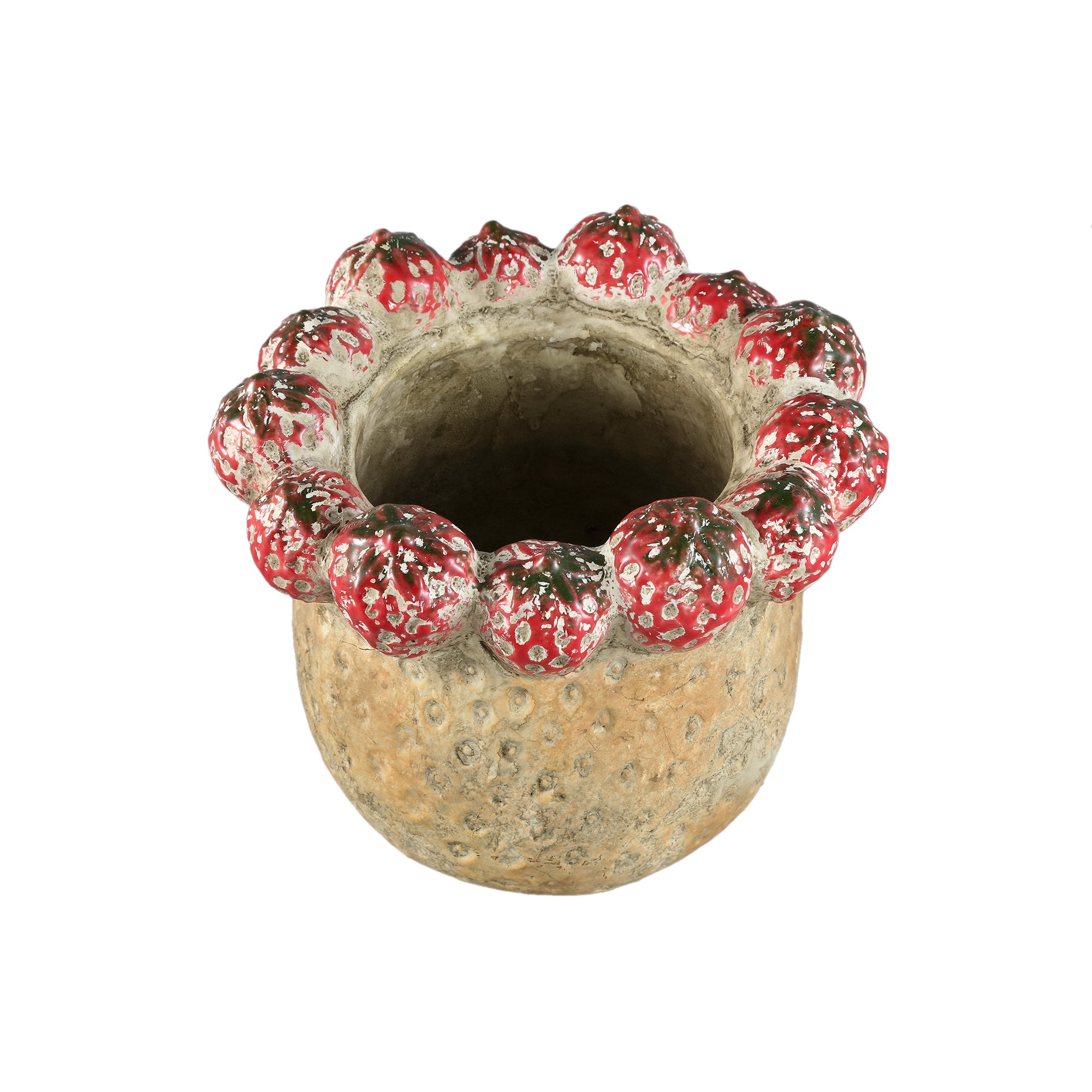 Fruitsy Pot en céramique - Rouge