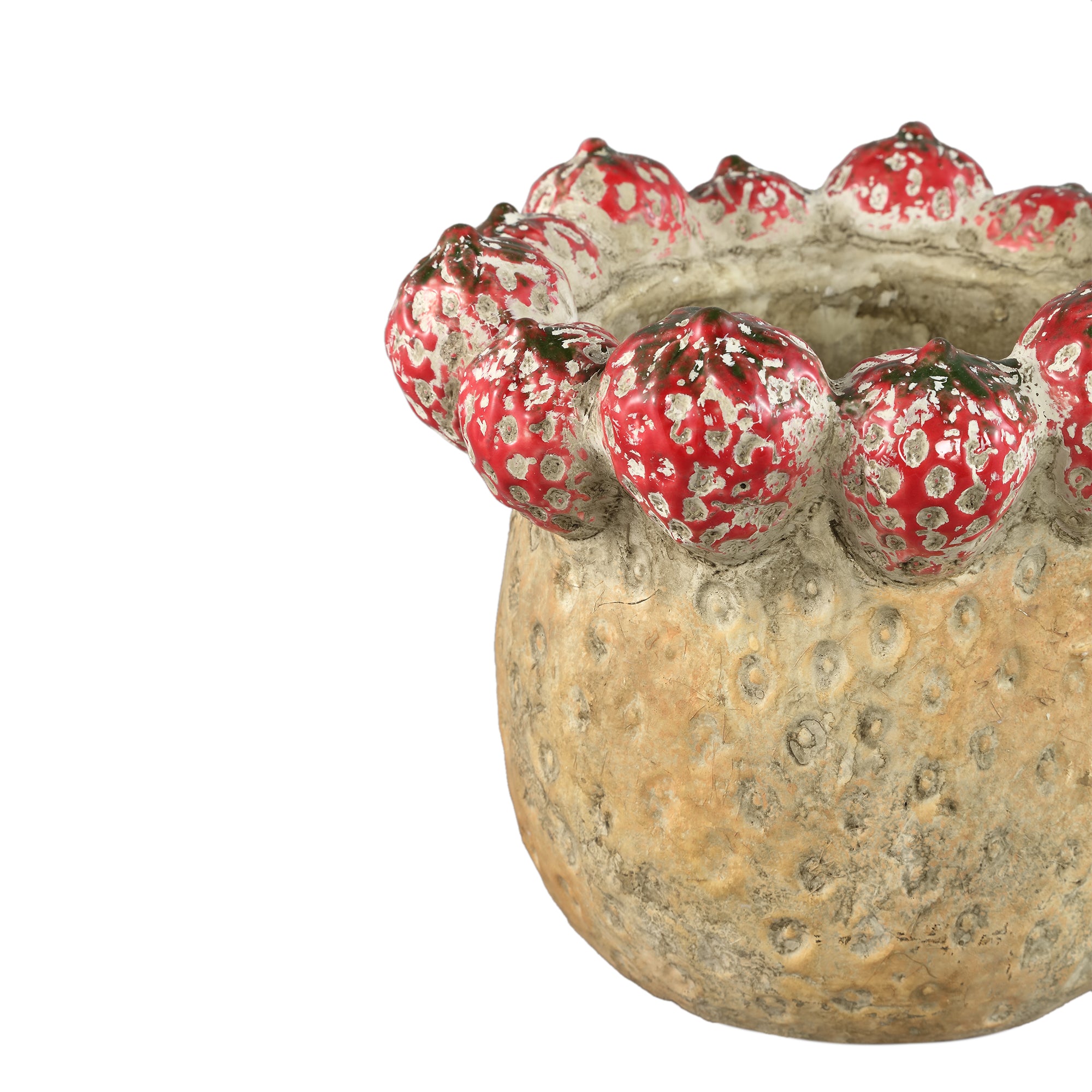 Fruitsy Pot en céramique - Rouge