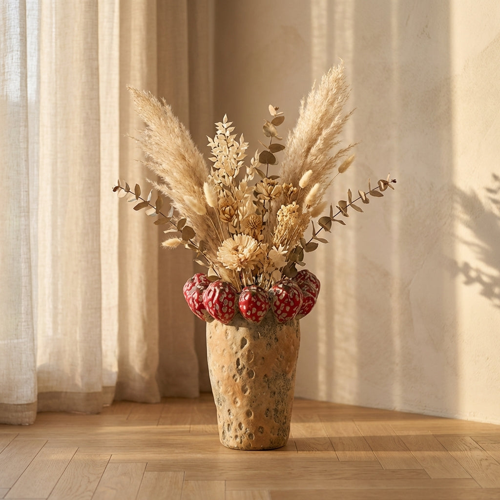 Fruitsy Pot en céramique - Rouge