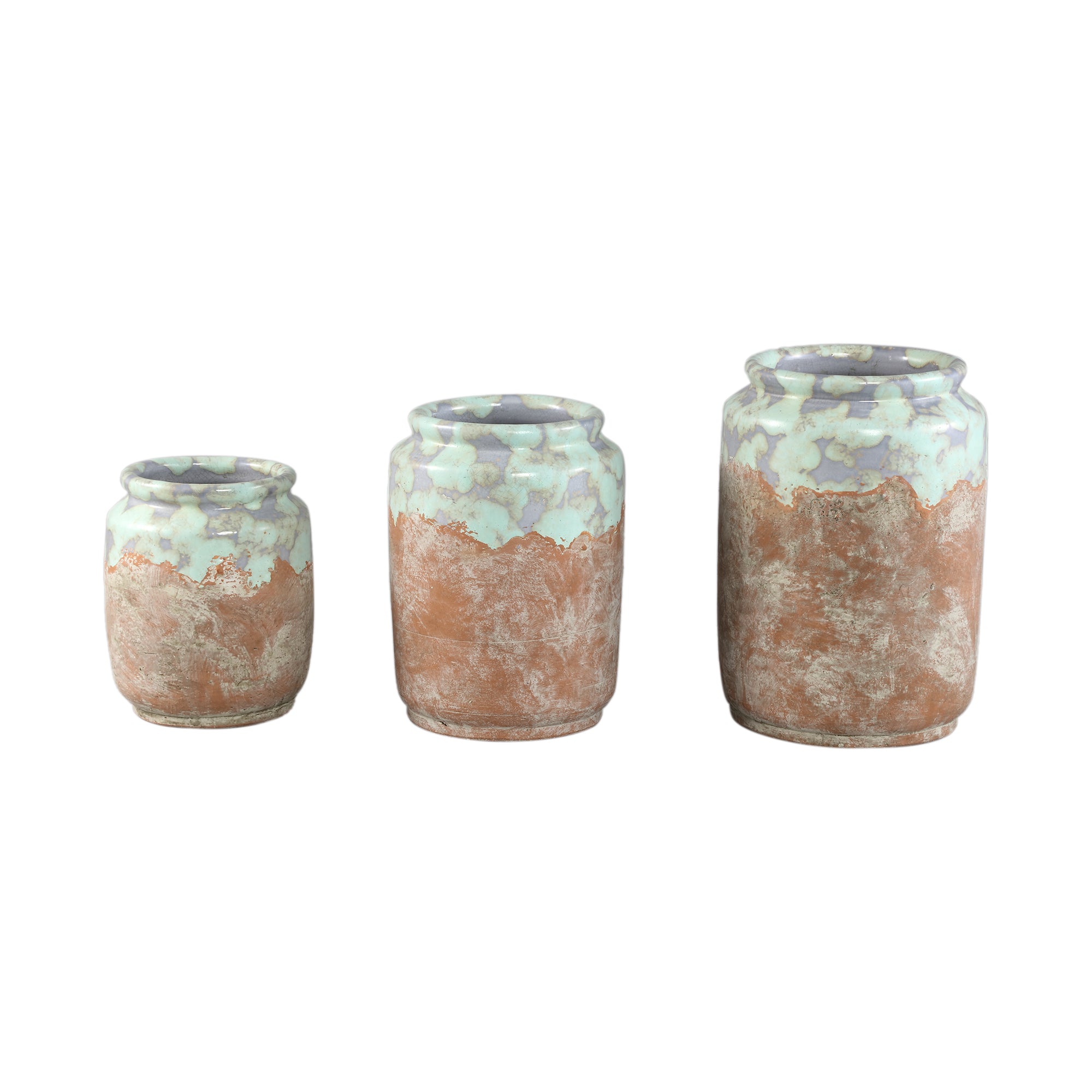 Pot Breffni — Céramique — Bleu