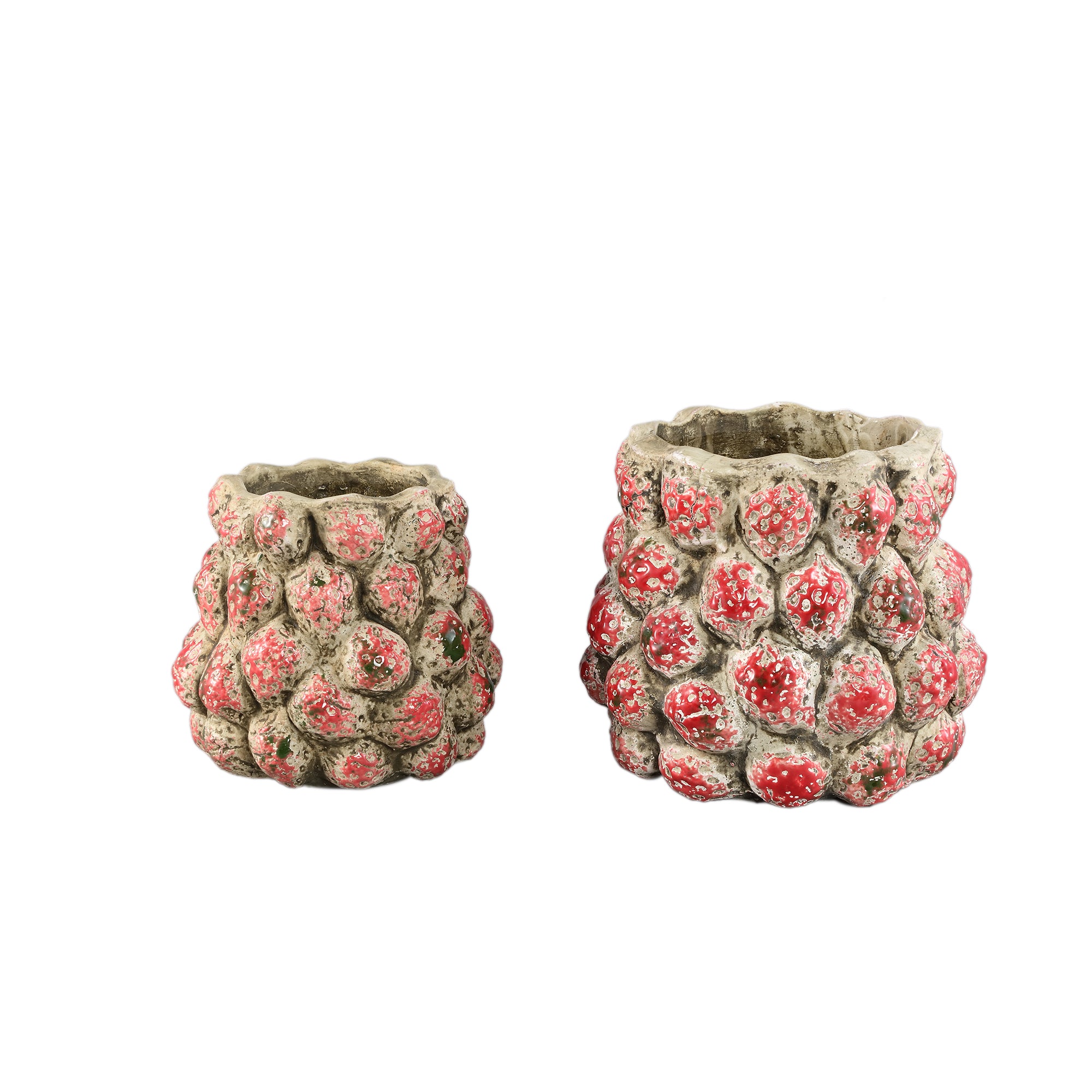 Fruitsy Pot en céramique - Rouge