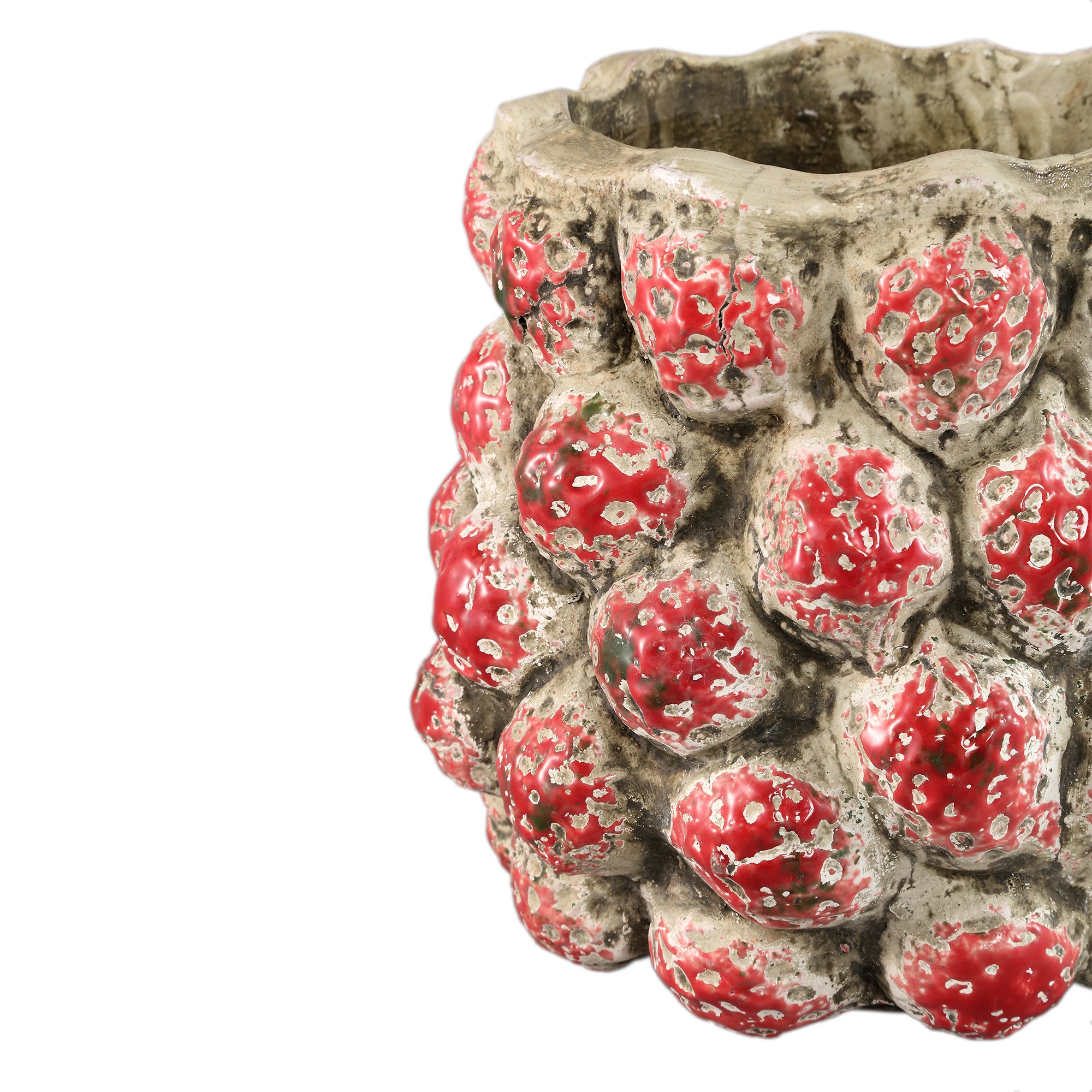 Fruitsy Pot en céramique - Rouge