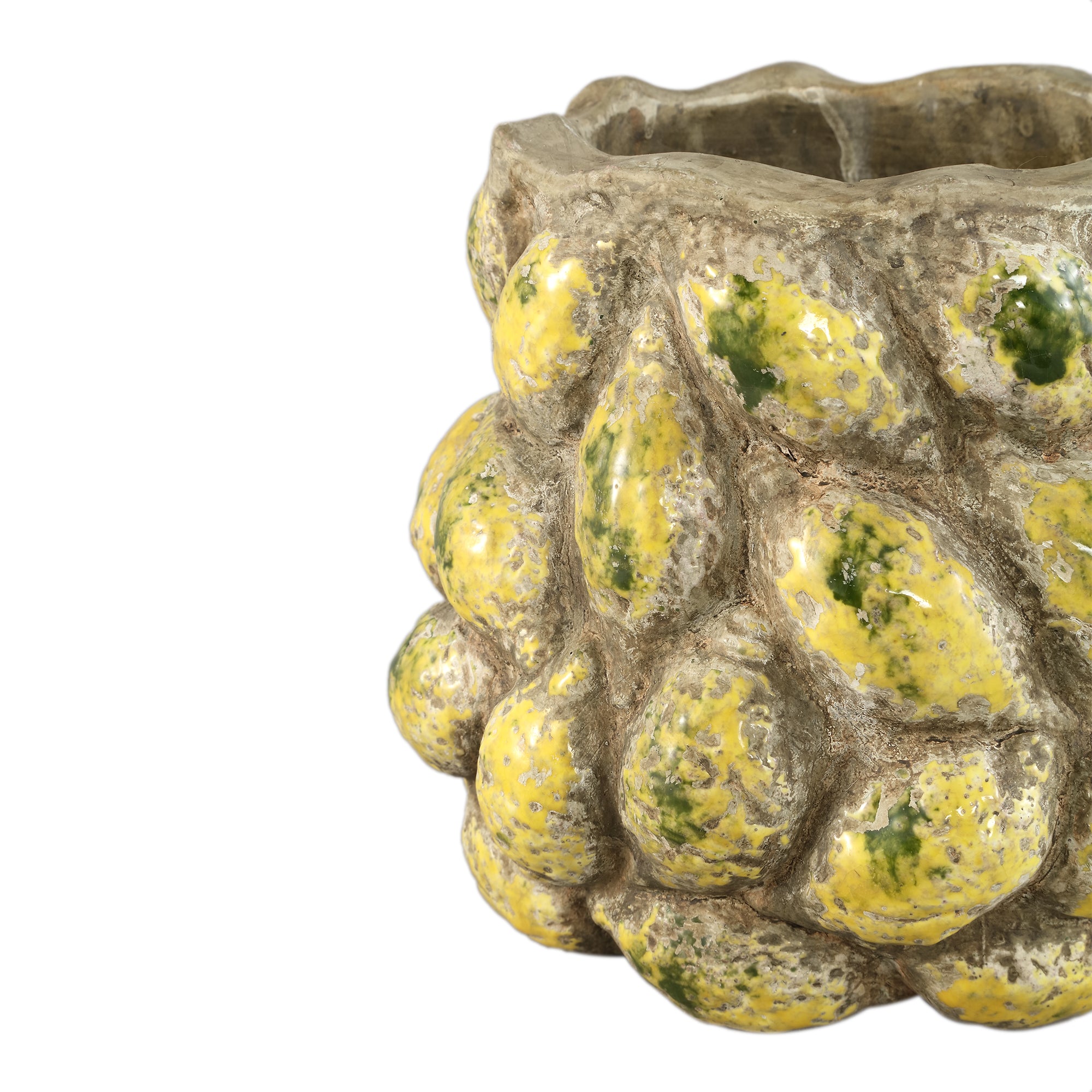 Fruitsy Pot en céramique - Jaune