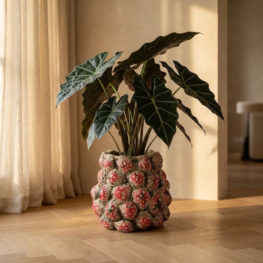 Fruitsy Pot en céramique - Rouge
