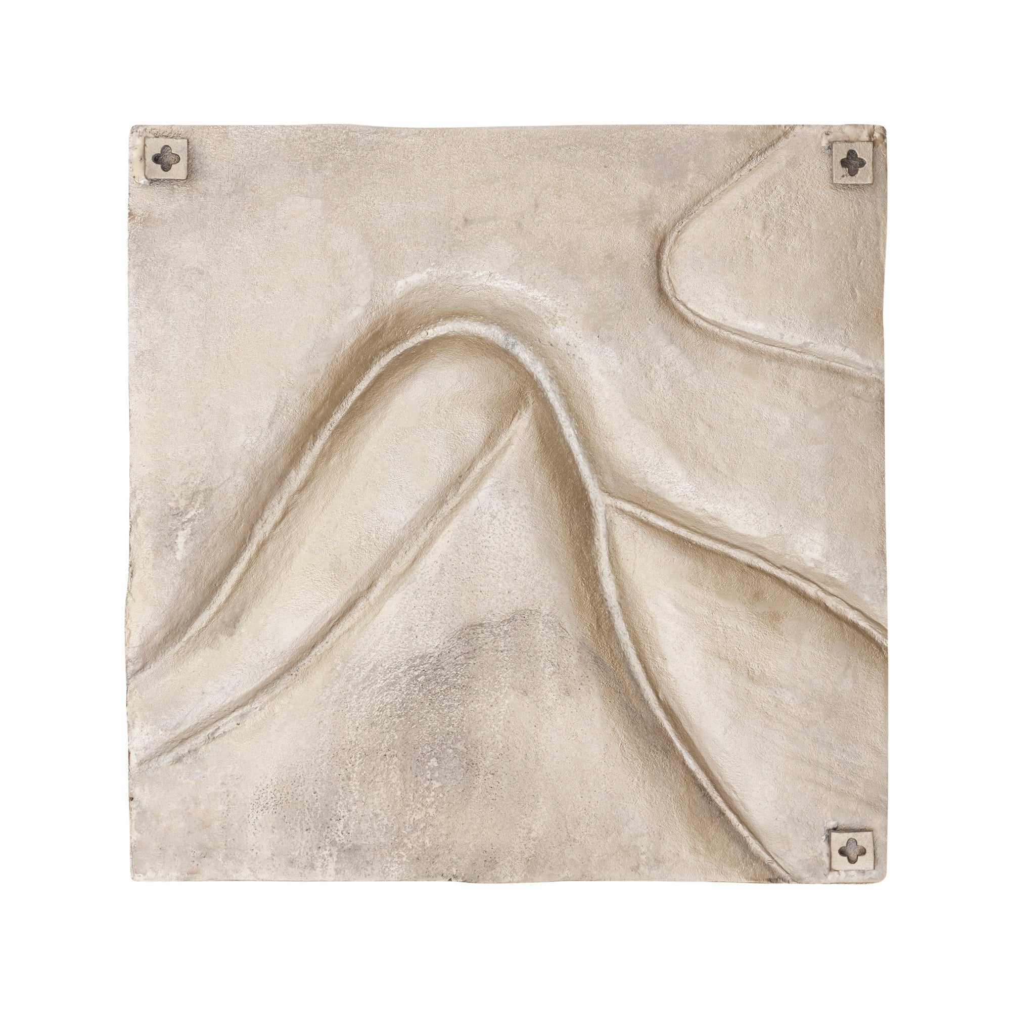 Gihan Gold casted alu wall panel wave lines L