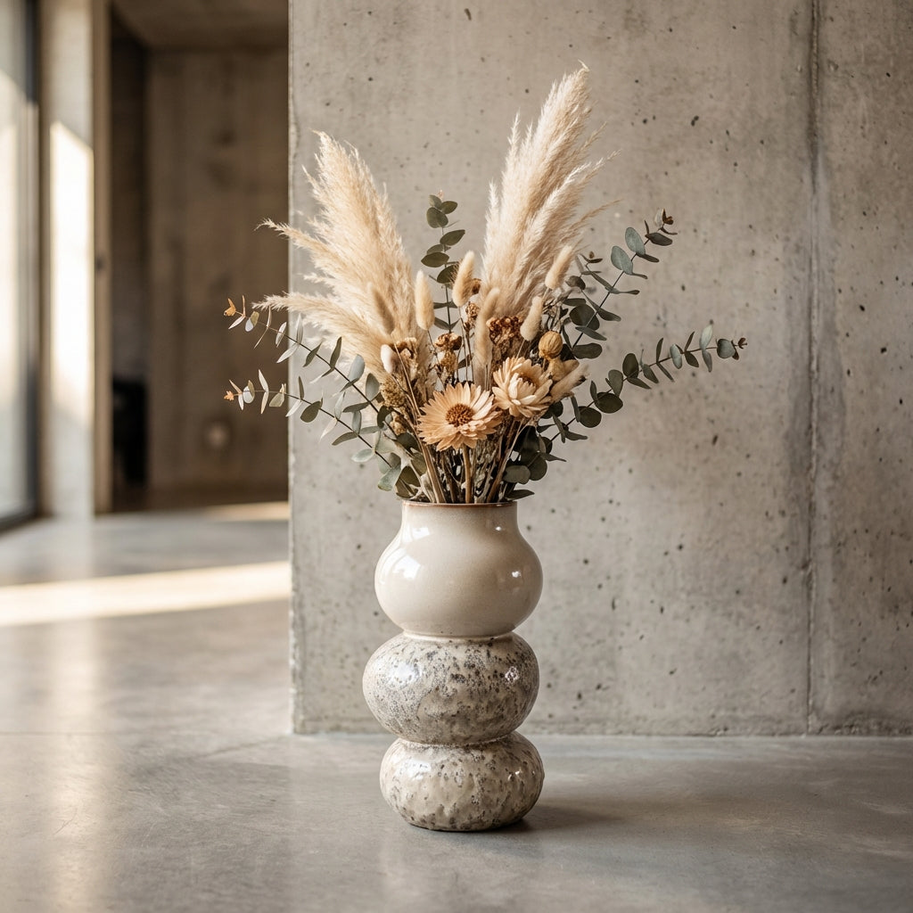 Concetta Pot en céramique - Crème