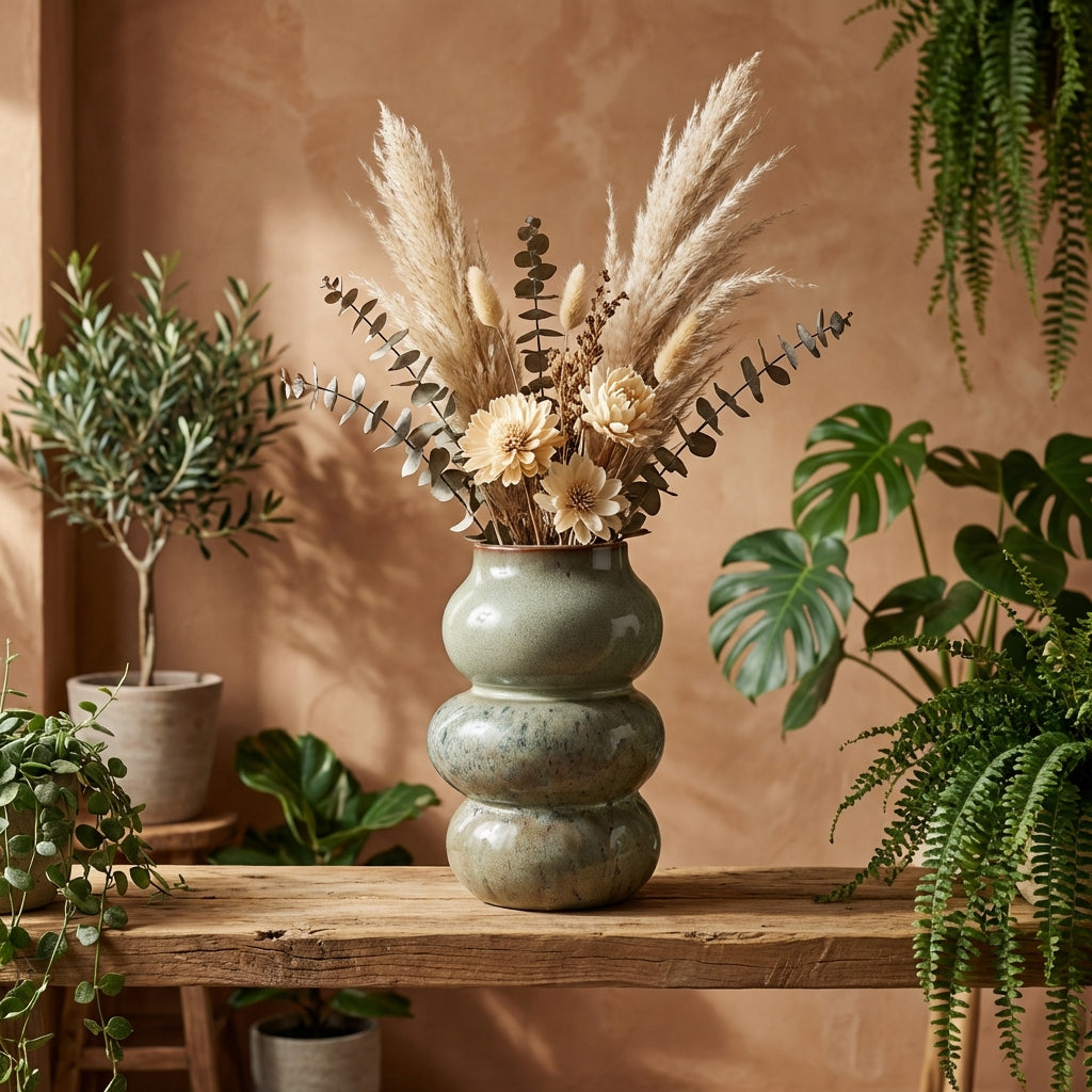Concetta Pot en céramique - Vert