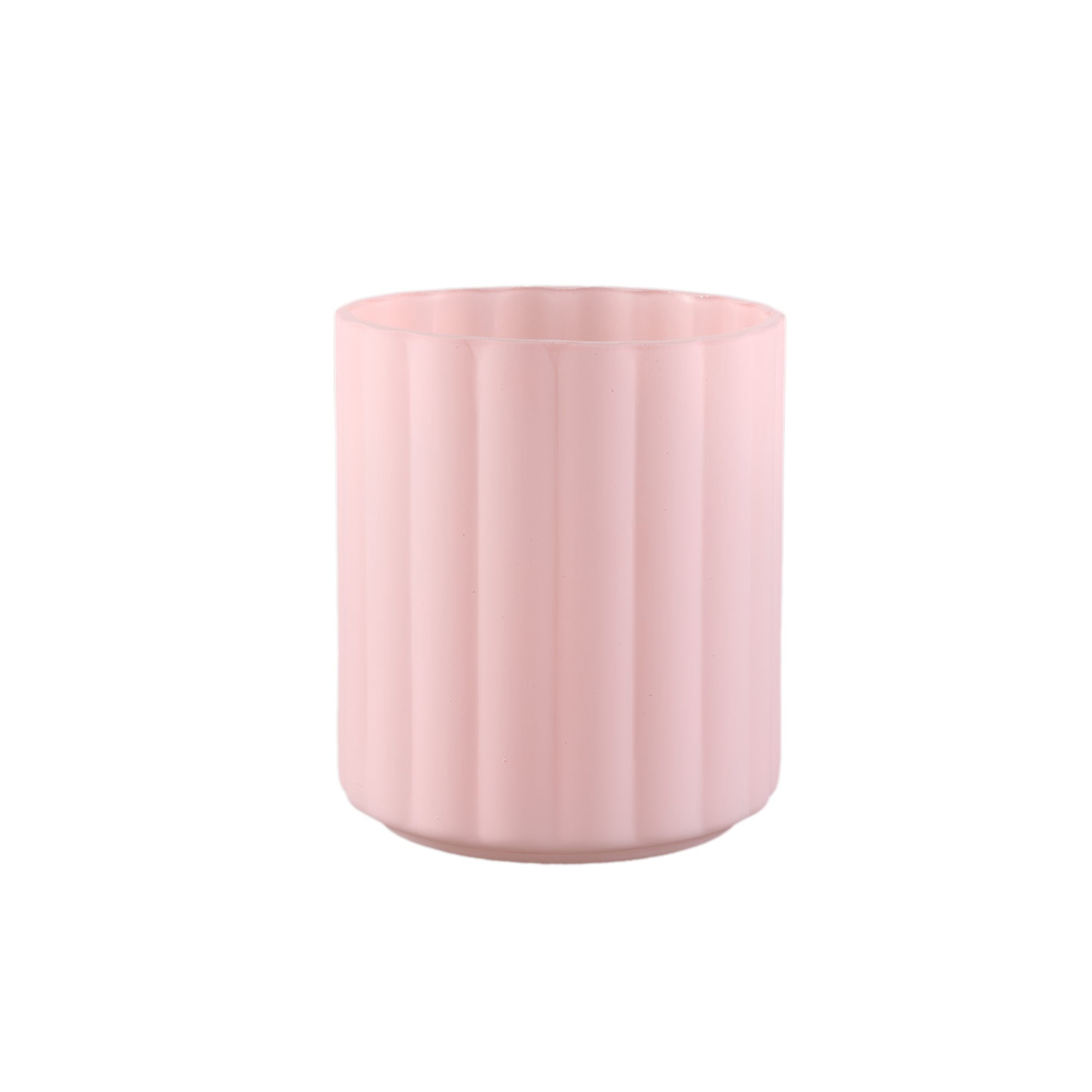 Giulianna Bougeoirs en verre - Rose